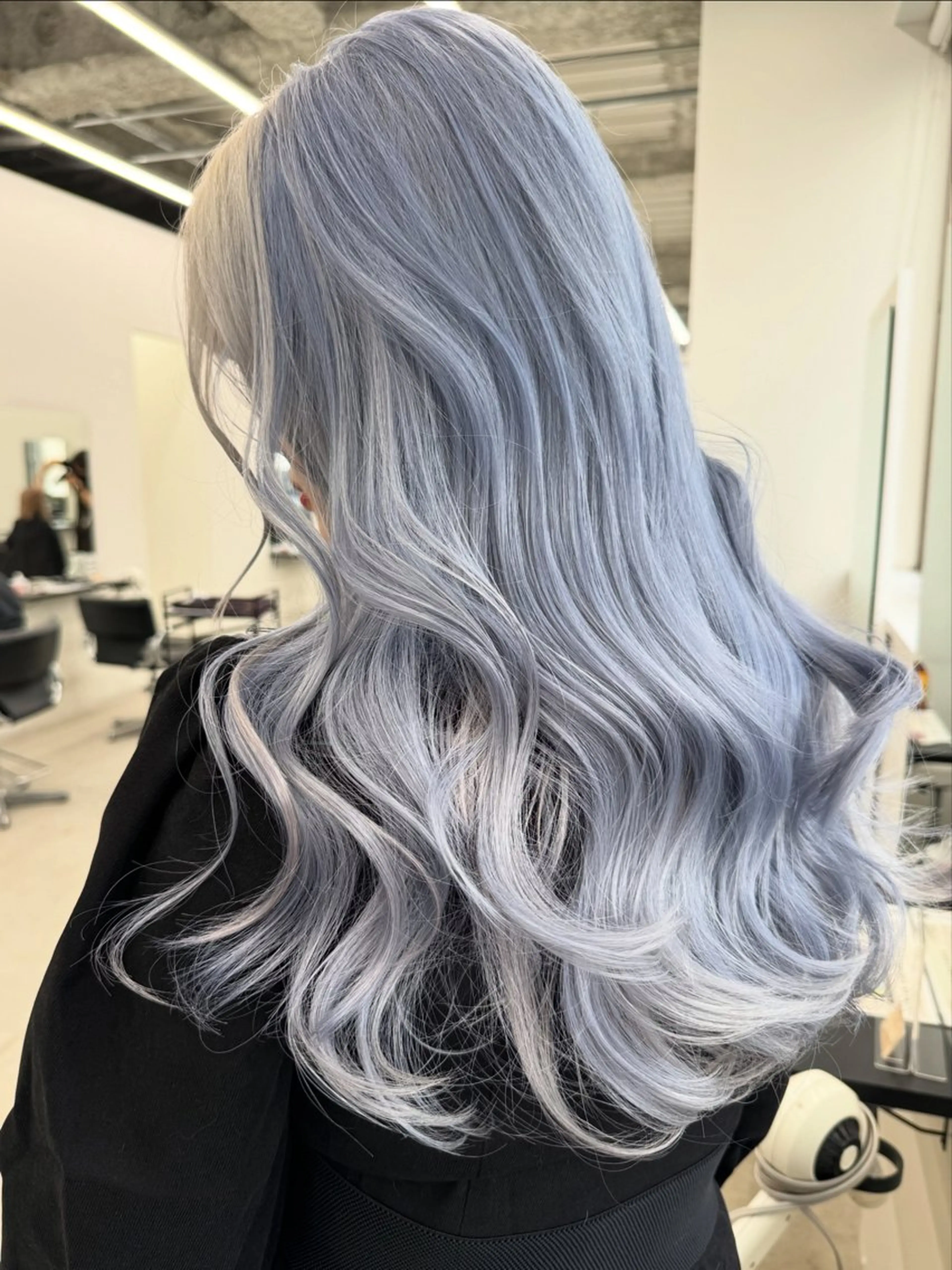 カラー ブリーチ ケアブリーチ 田中 莉香のヘアスタイル