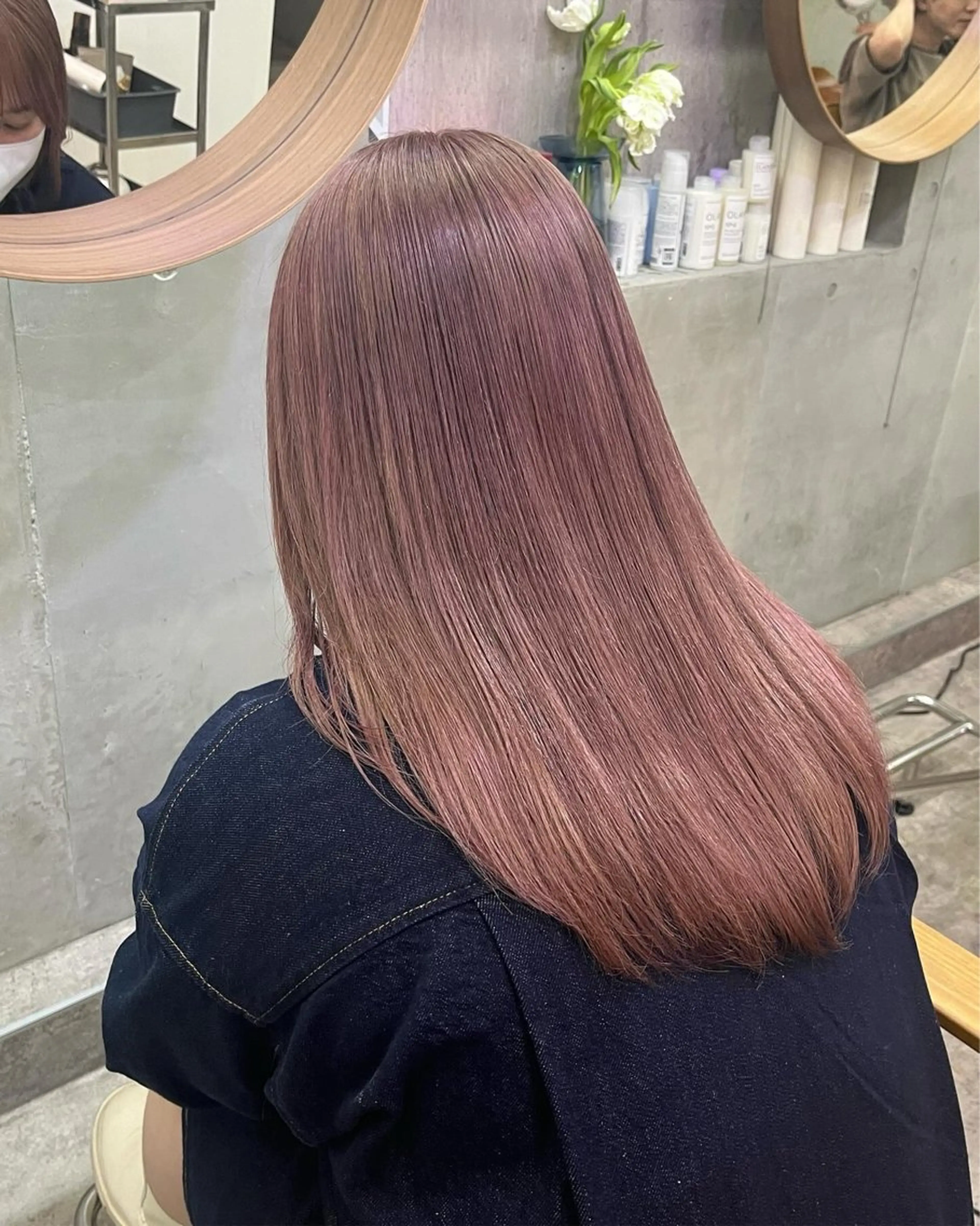 ロング ヘアカラー 🤎𝐌𝐚𝐨⌇ お悩み解決美容師🤎のヘアスタイル