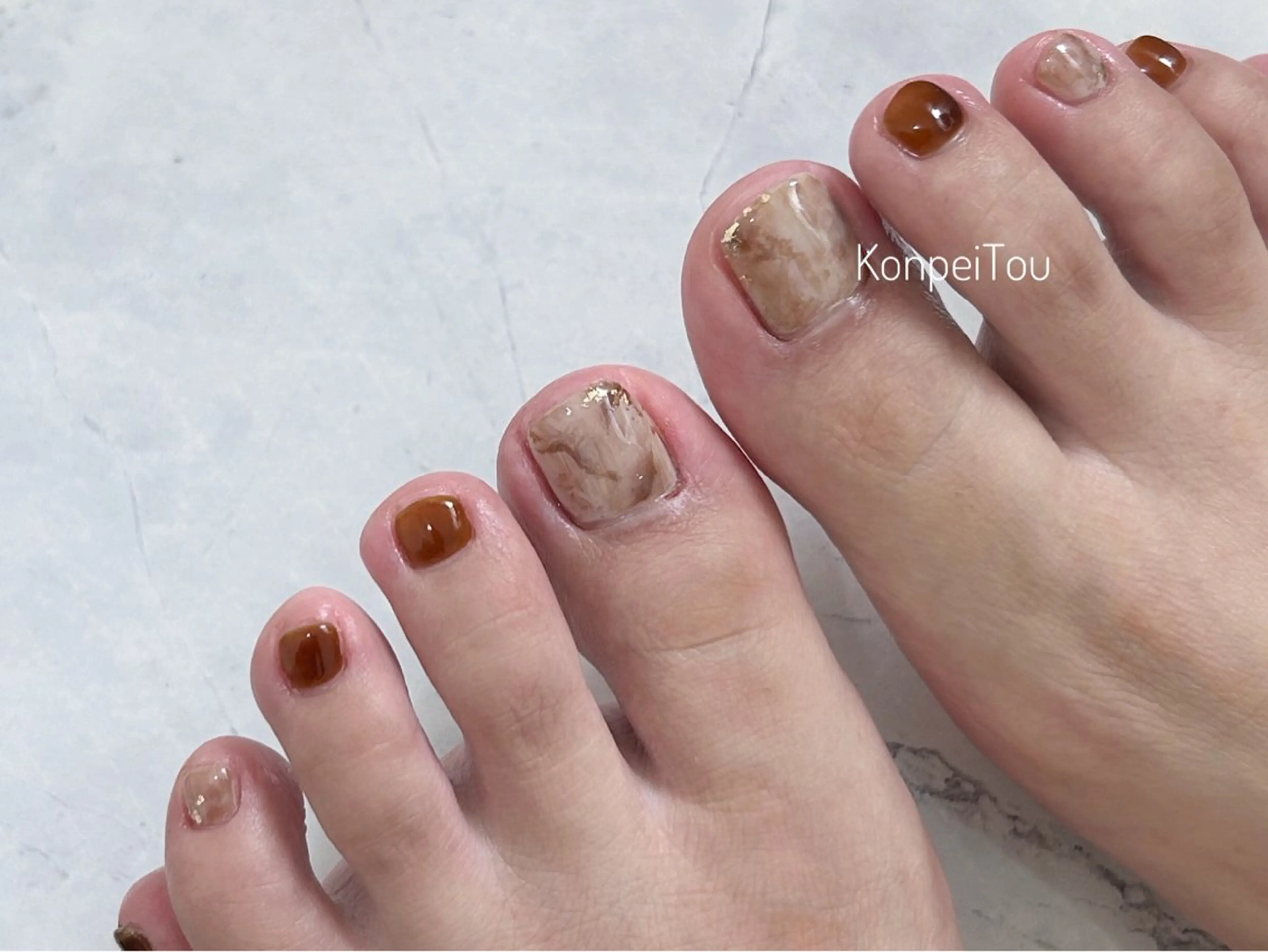 ネイル アートネイル フットネイル おうちのネイルサロン　konpeiTou〜こんぺいとう〜所属・おうちのネイルサロン KonpeiTouのネイルデザイン
