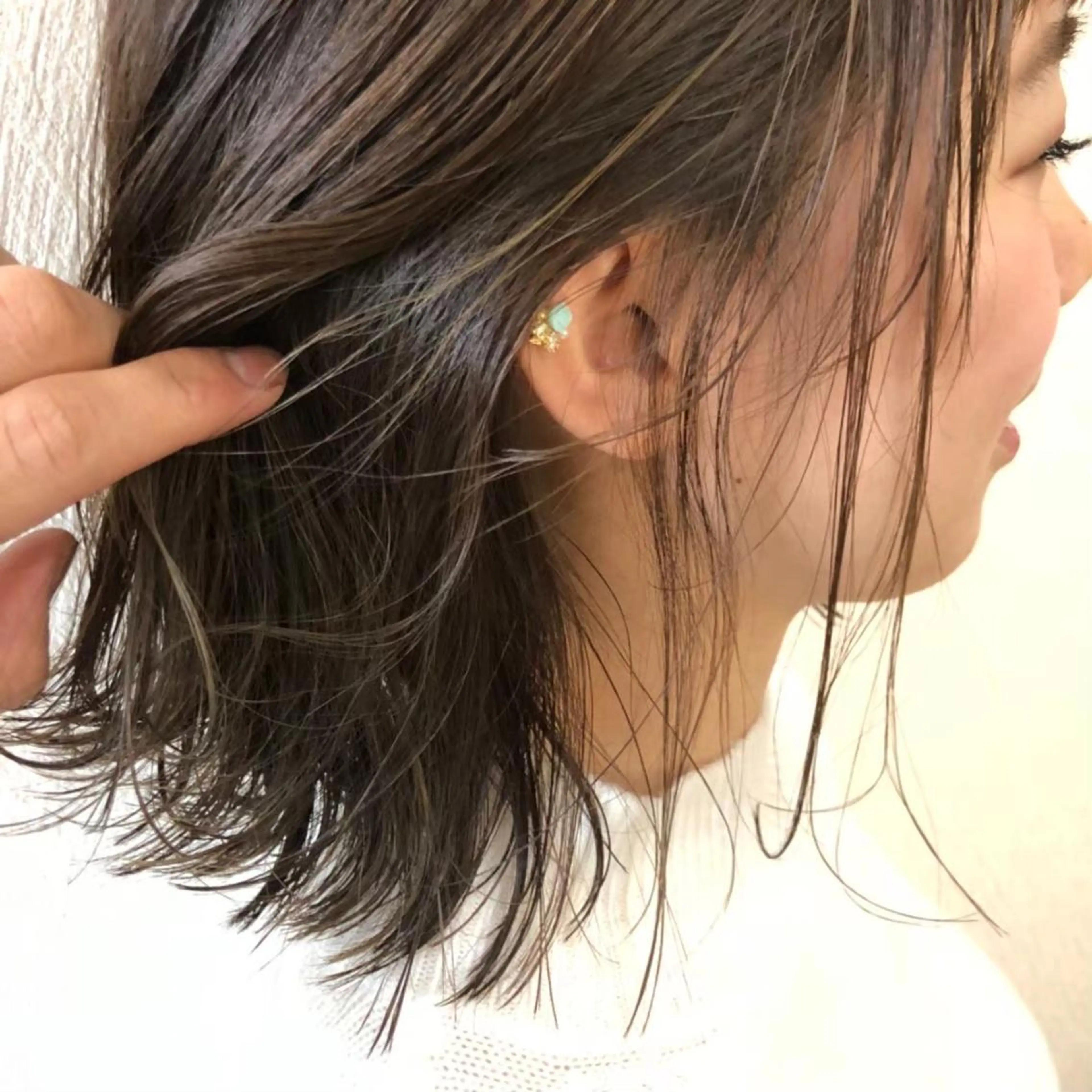 ミディアム 中江 友哉のヘアスタイル
