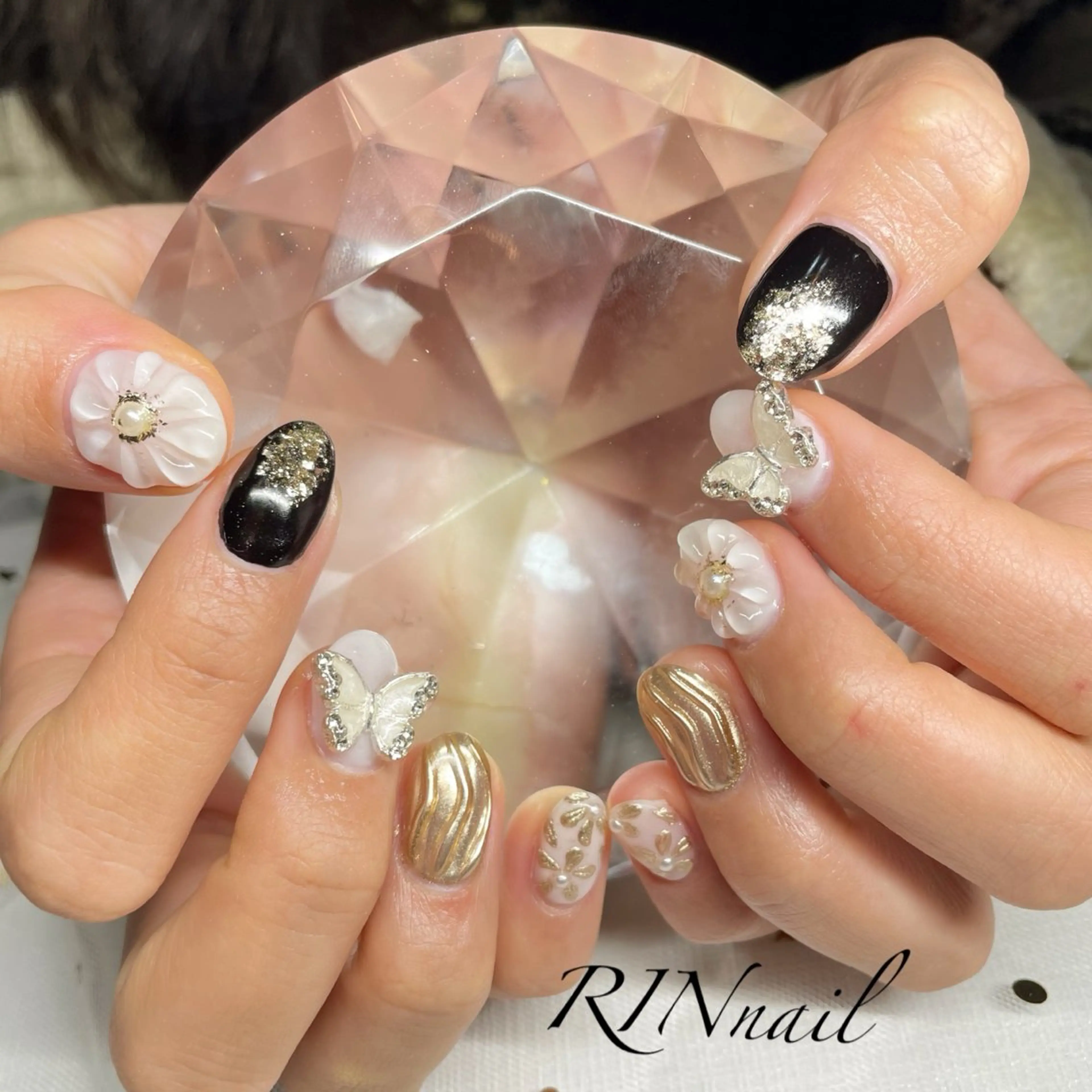 ネイル ハンドネイル ハンドケア RIN HOMEnailのネイルデザイン