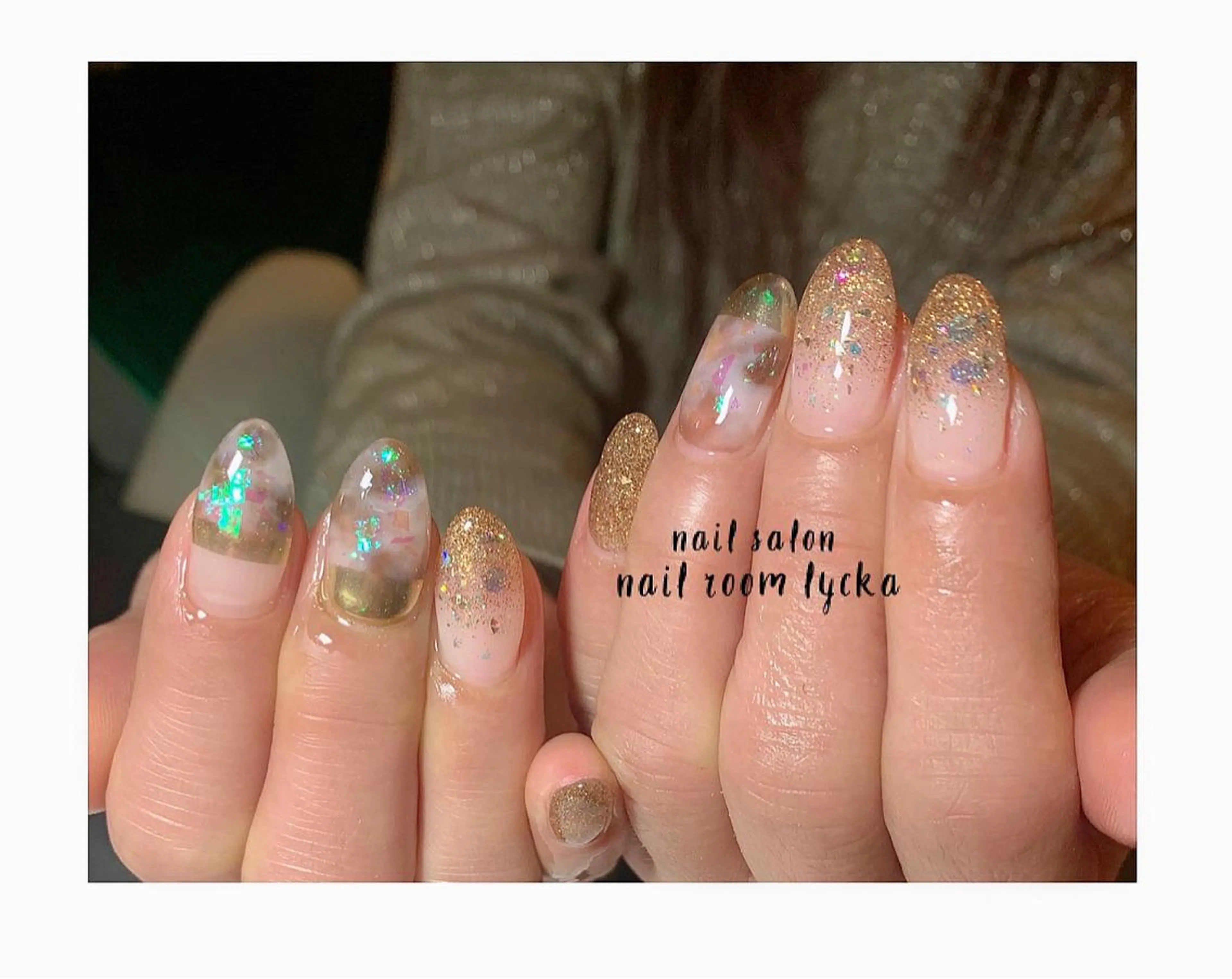 ネイル ジェルネイル パラジェル 冬ネイル ﾈｲﾙﾙｰﾑﾘｯｶ 𝐦𝐚𝐲𝐮のネイルデザイン