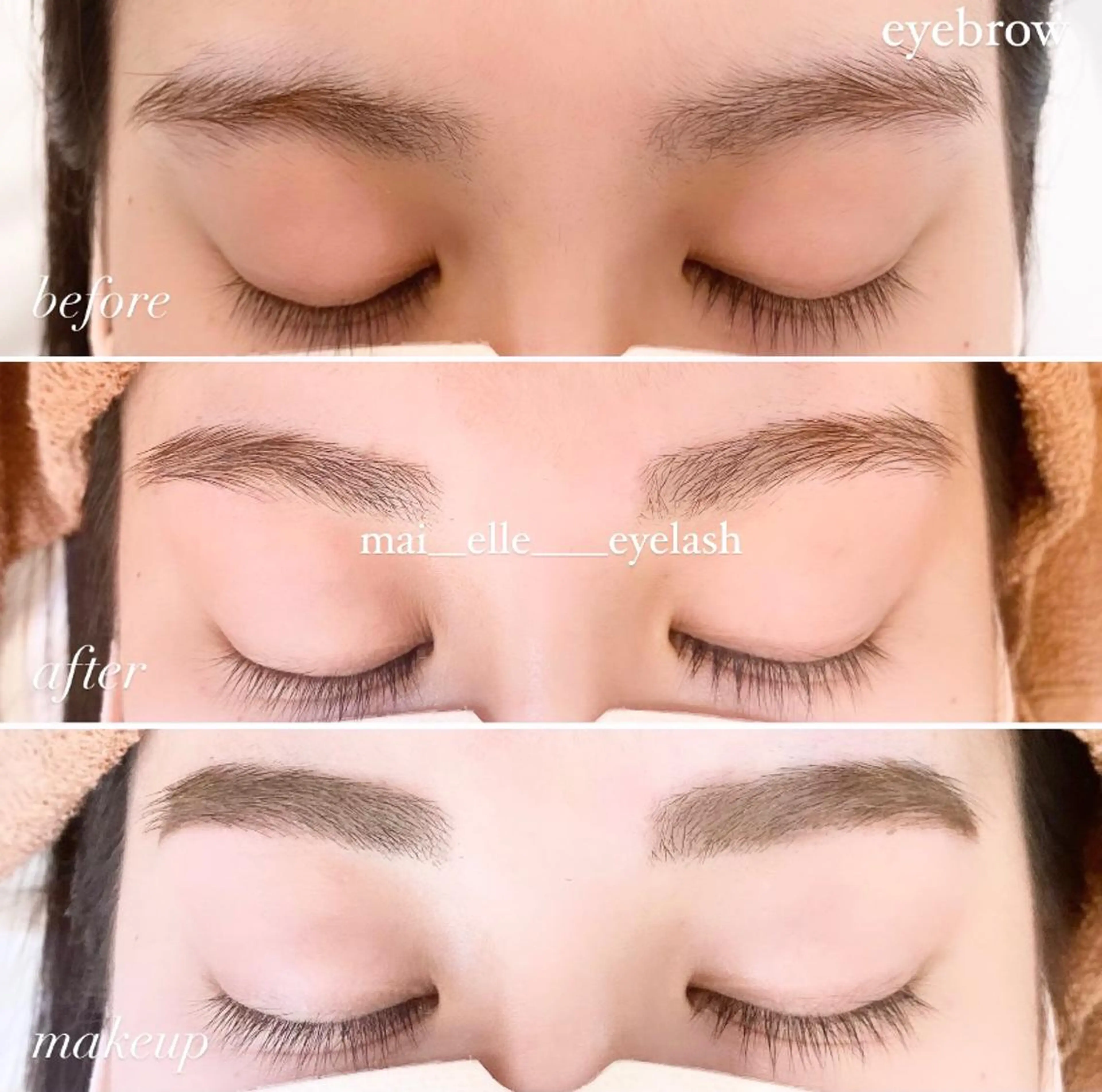 アイブロウ ふわ眉✴︎うぶ眉 🌸maiの眉毛・アイブロウイメージ