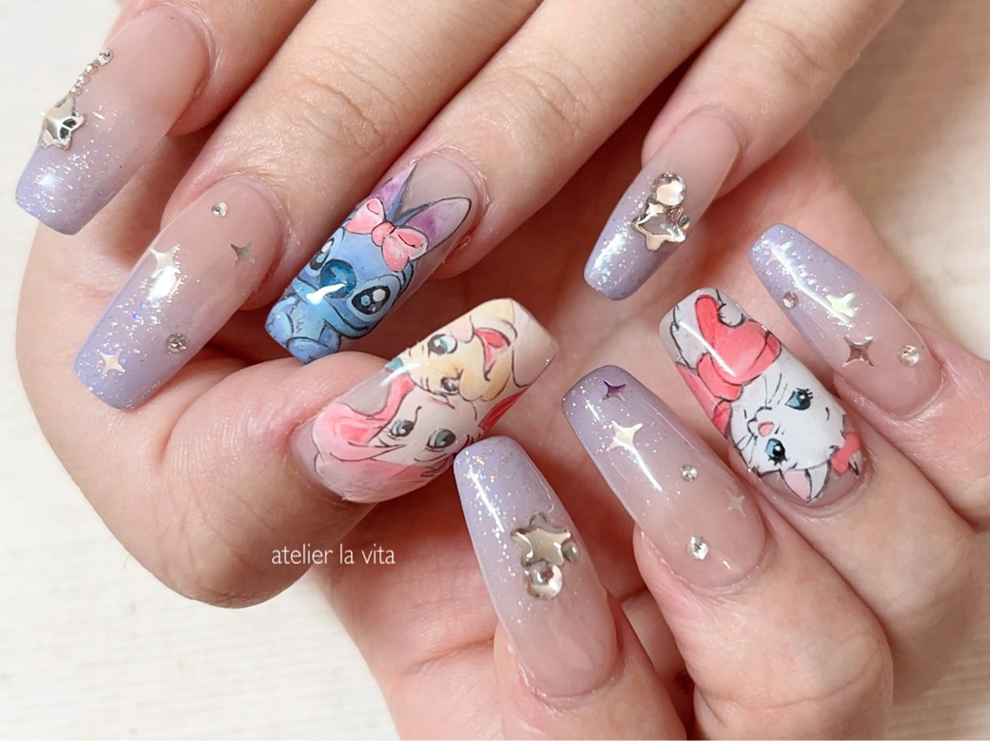 ネイル アートネイル ハンドネイル atelier la vita所属・lavita. mimuraのネイルデザイン