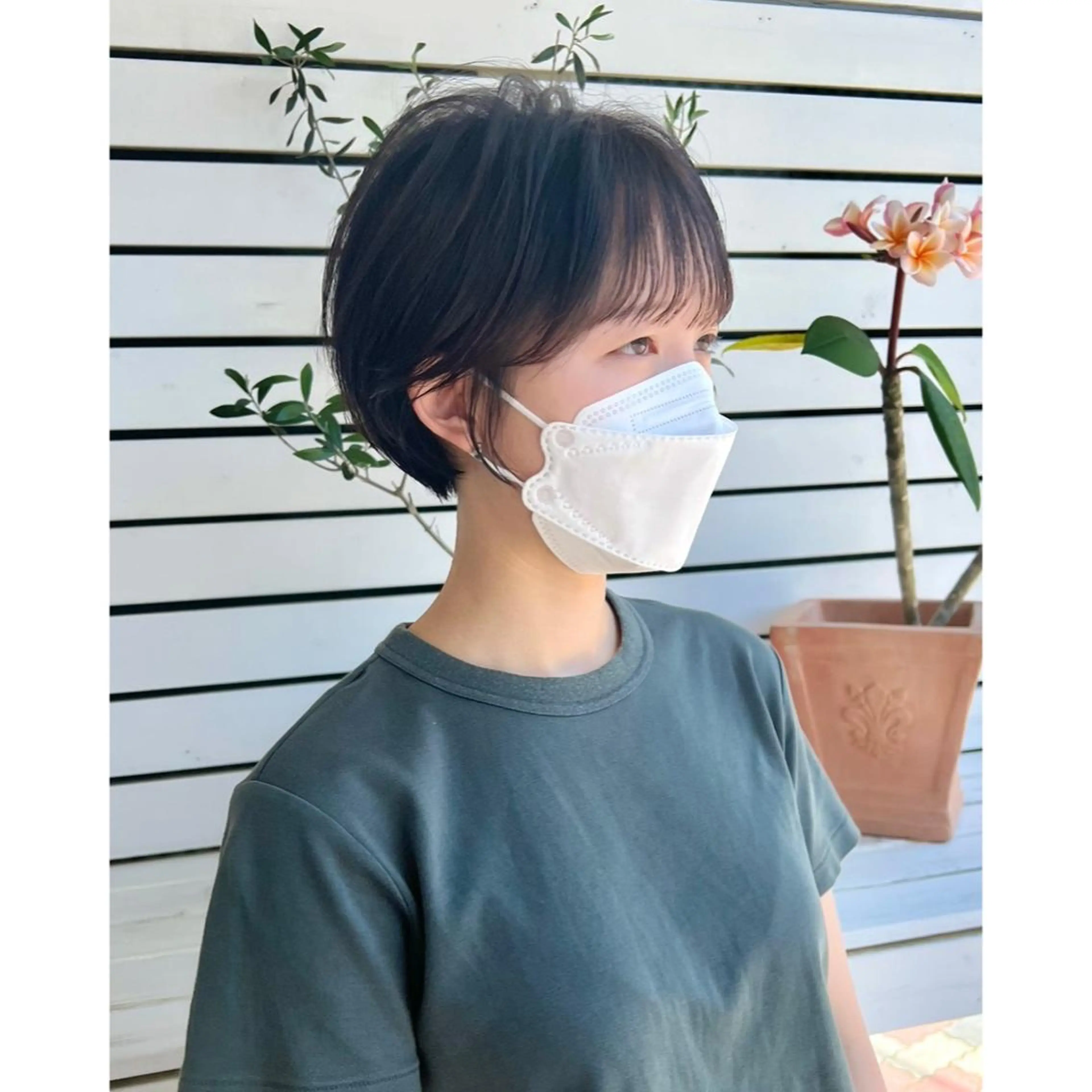 ショート 茅ヶ崎/ショートボブ /ハイトーン/片野のヘアスタイル