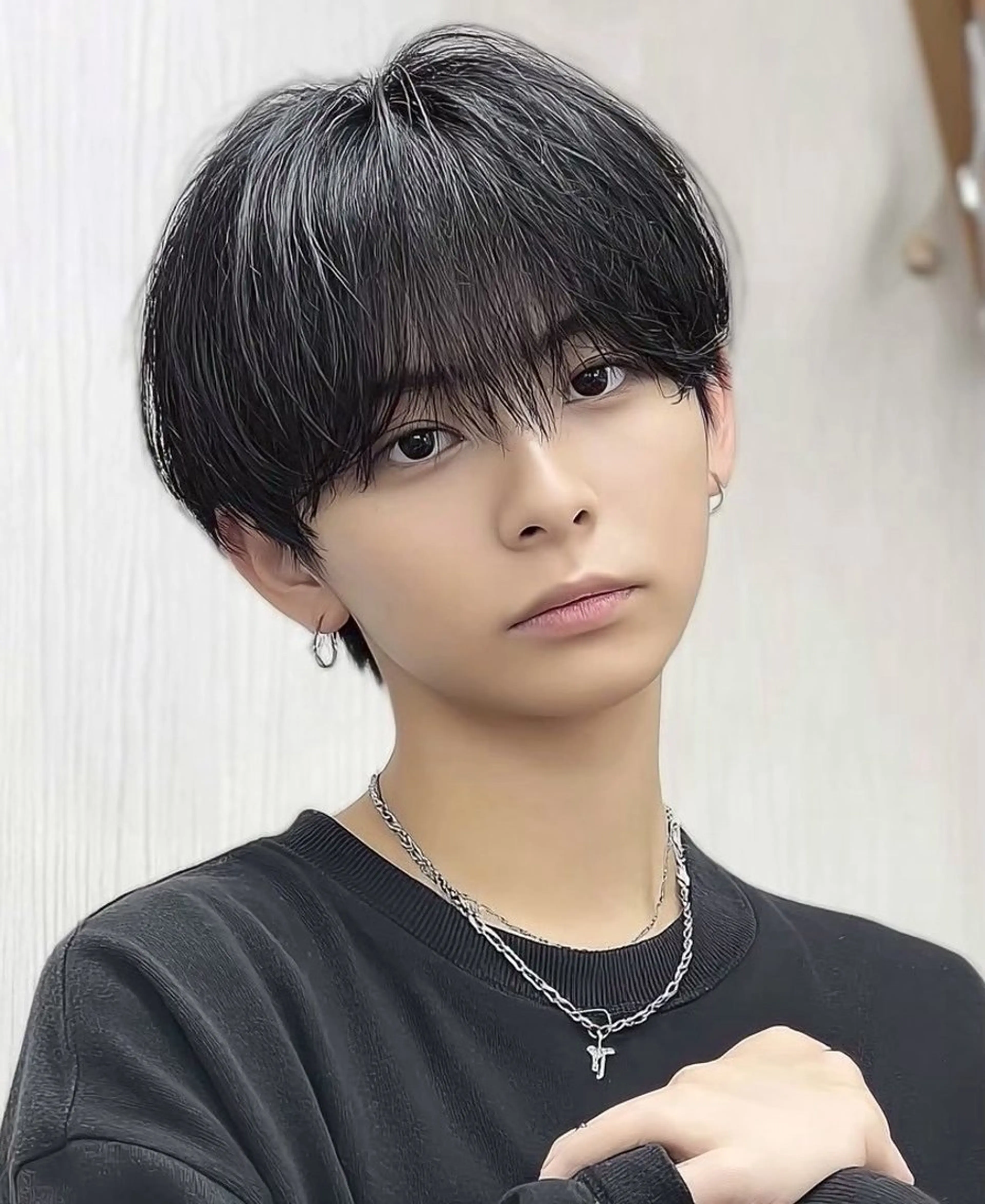 ショート メンズ カット 💎透明感/韓国/ レイヤー/泉亮介💎のヘアスタイル