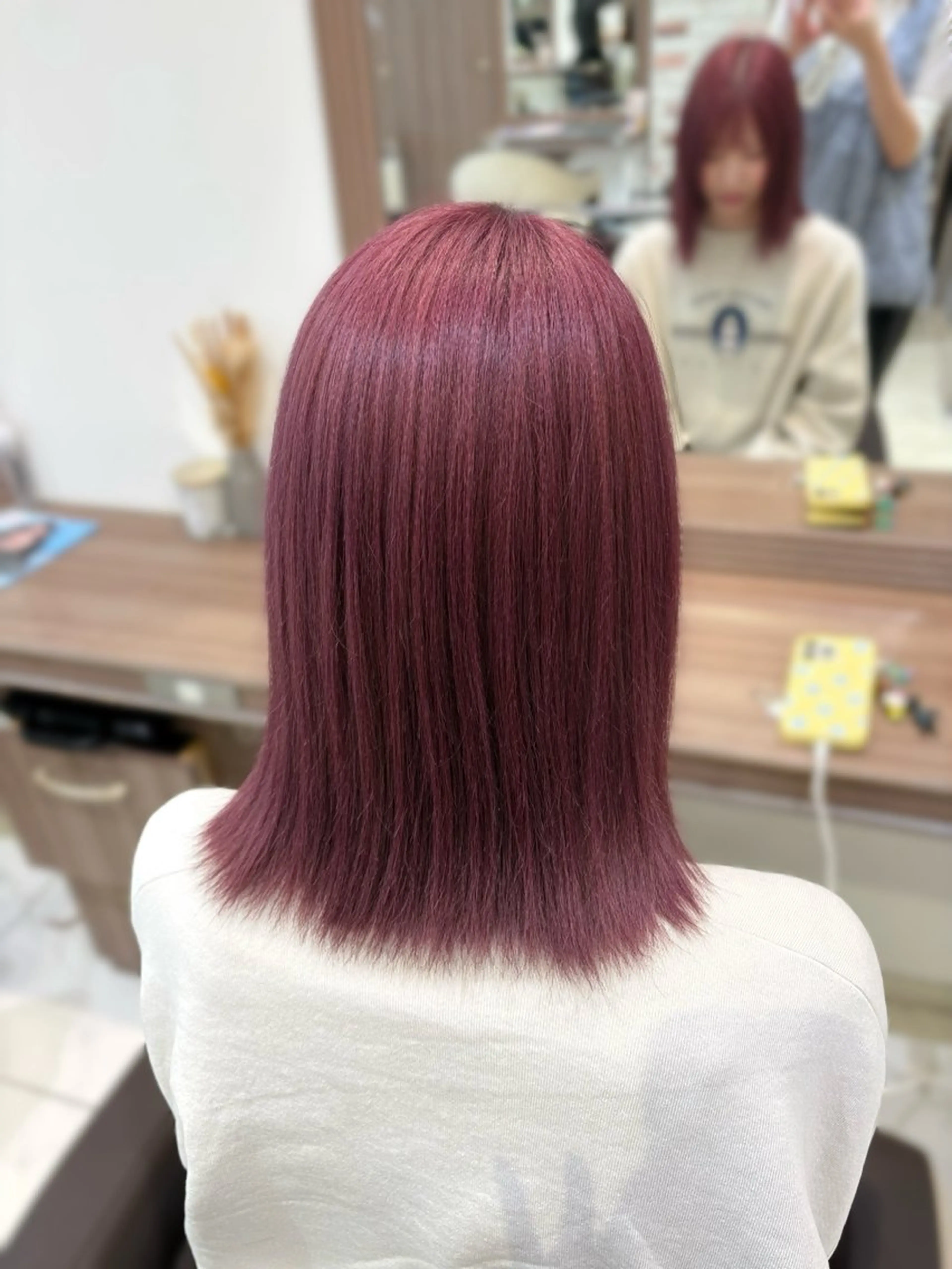 ミディアム カラー 🤍透明感カラー・ きらら‎🤍のヘアスタイル