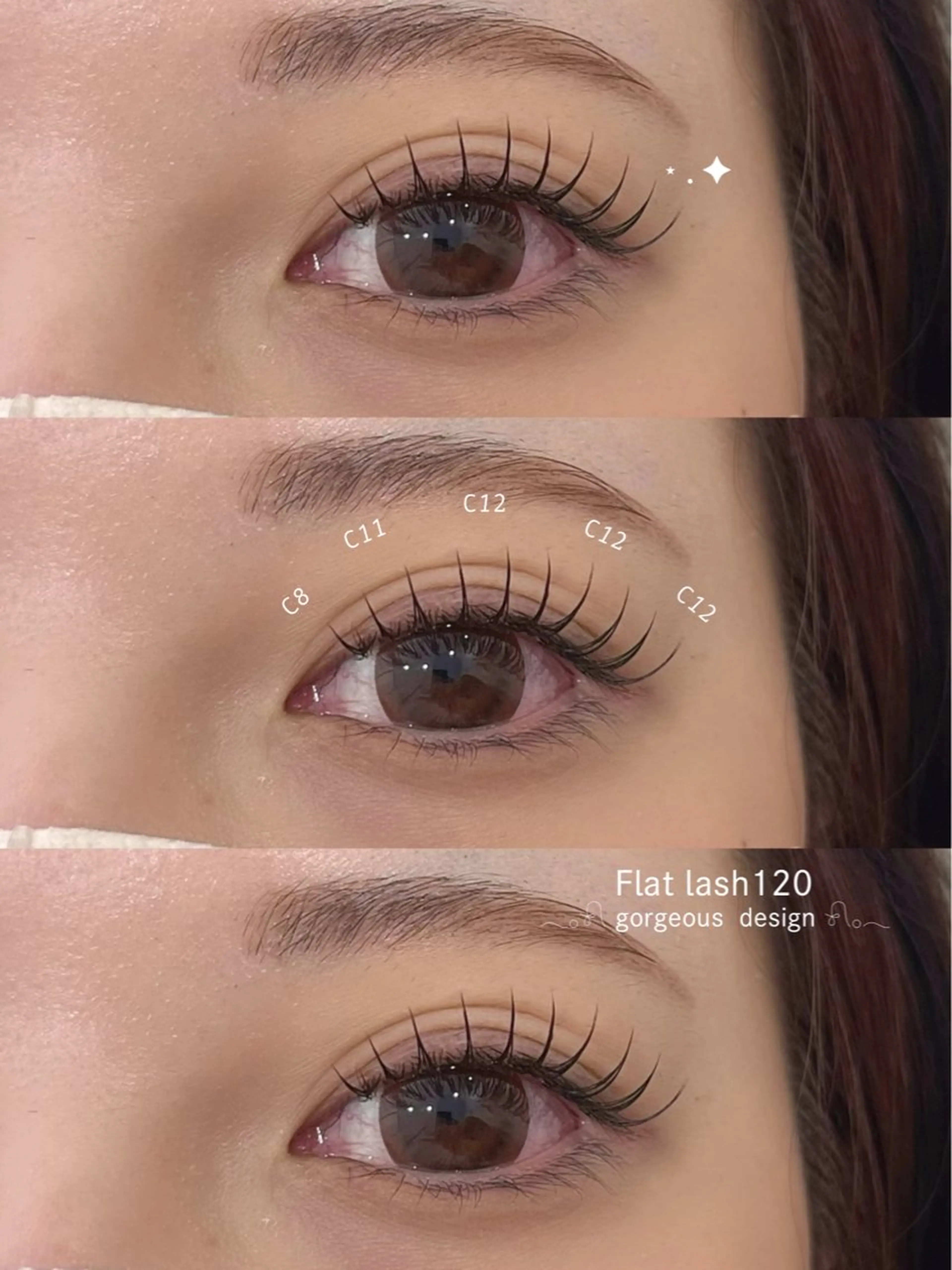 マツエク・マツパ マツエク epill Lenna .🦋のマツエク・マツパデザイン