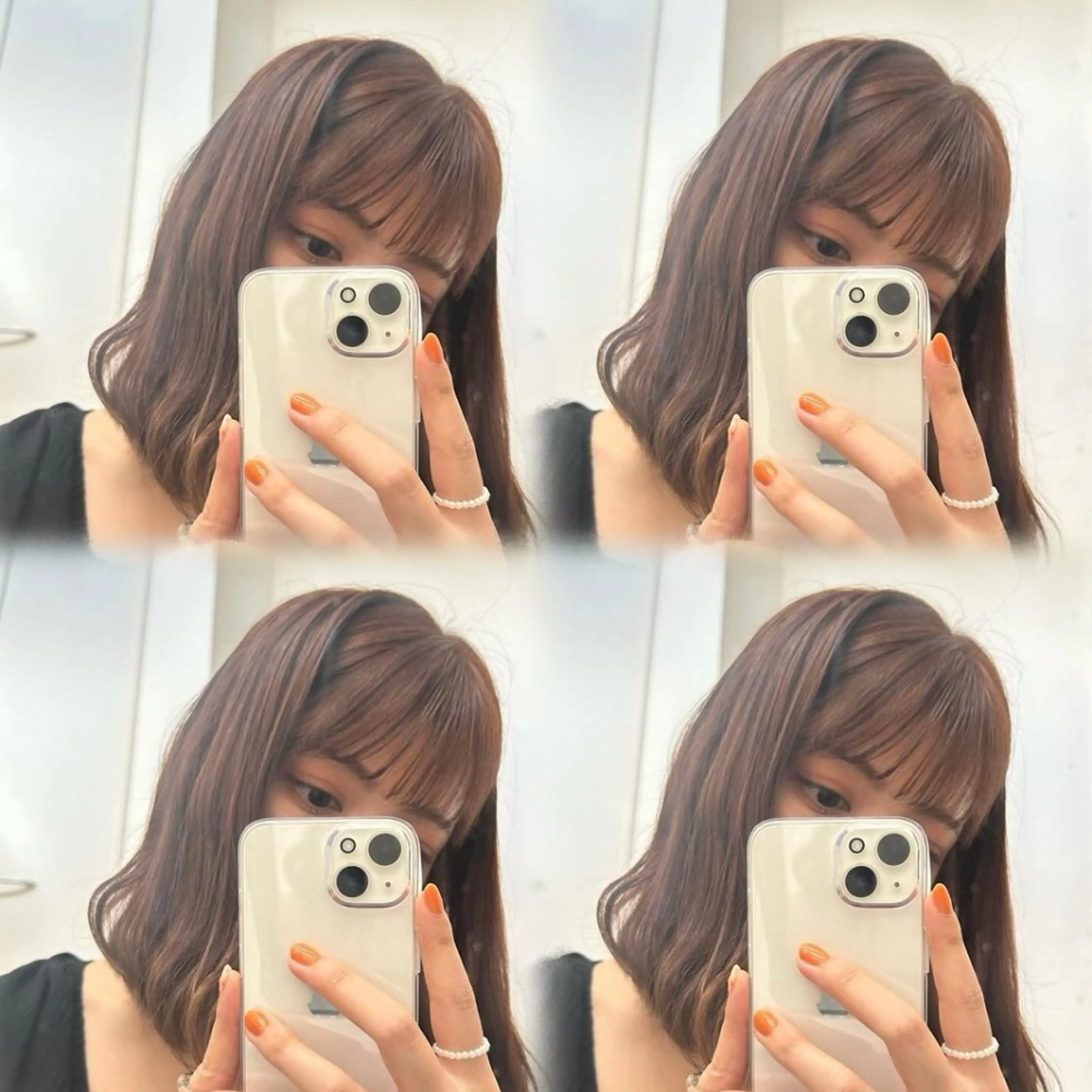 カラー Ayano‪‪🎀似 合わせ×透明感🎀のヘアスタイル