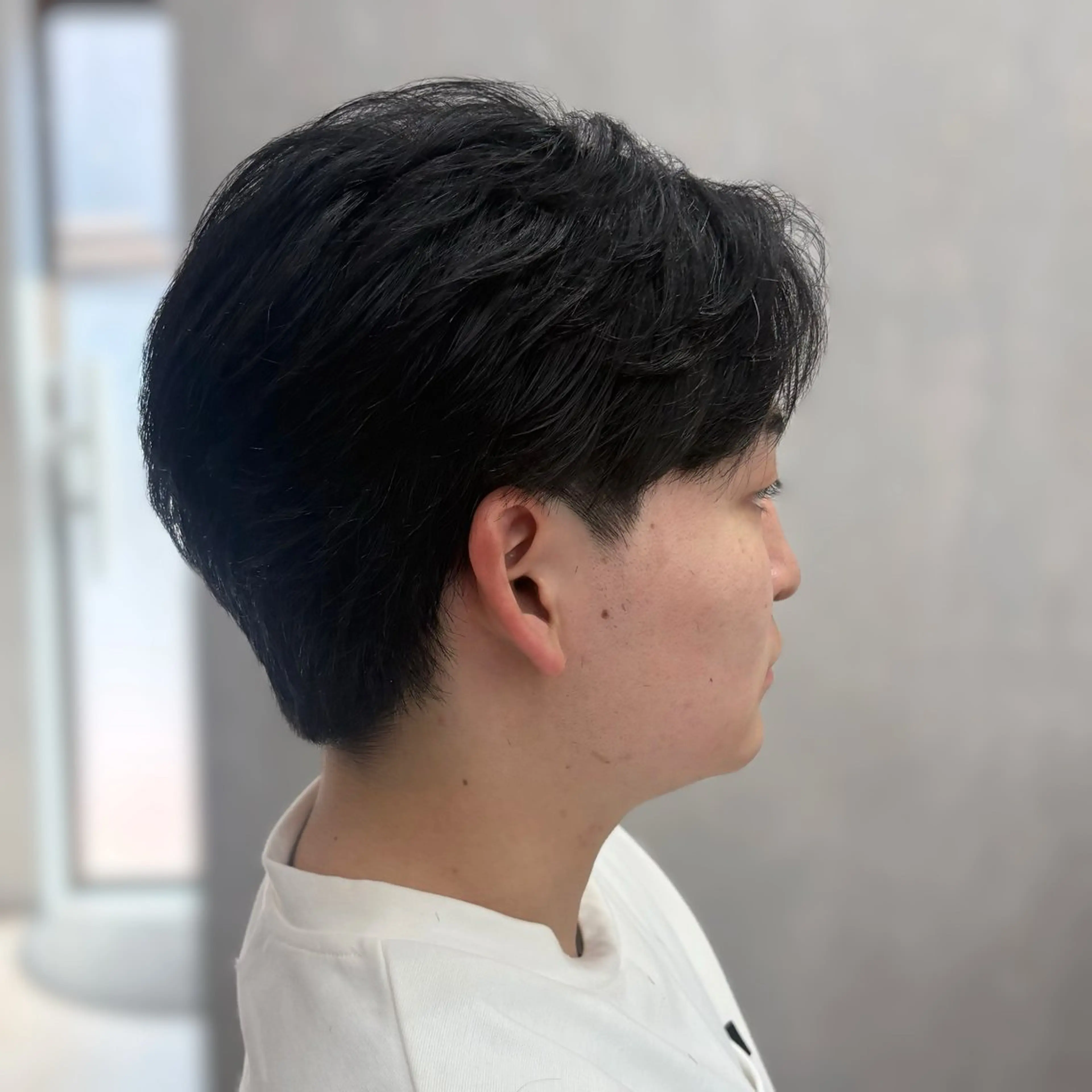 メンズ カット フェザーパーマ🦋 毛流れ🖤ayaneのヘアスタイル