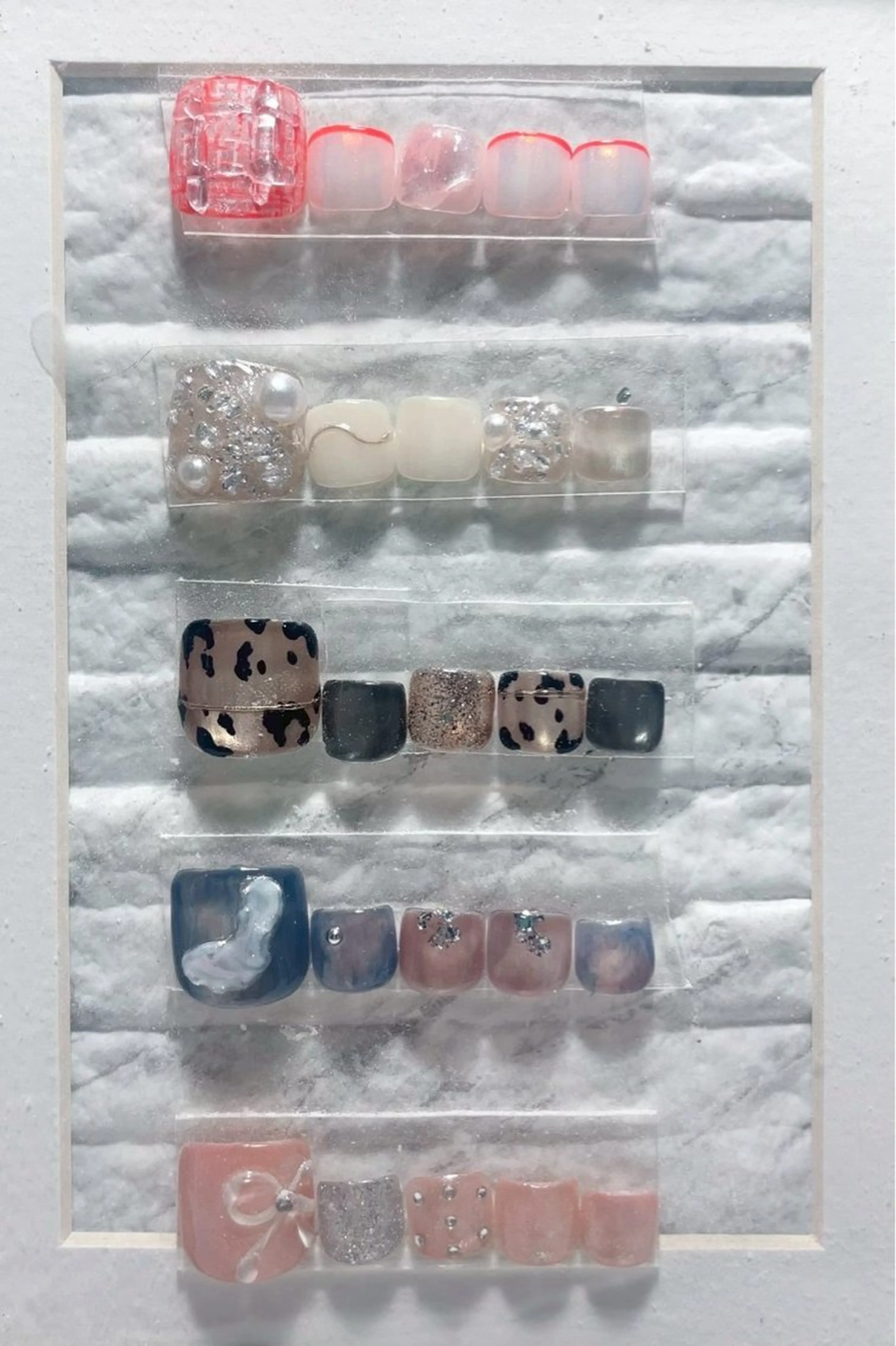 【オフなし】フット 限定アート　色変え可能　マグネットもの写真