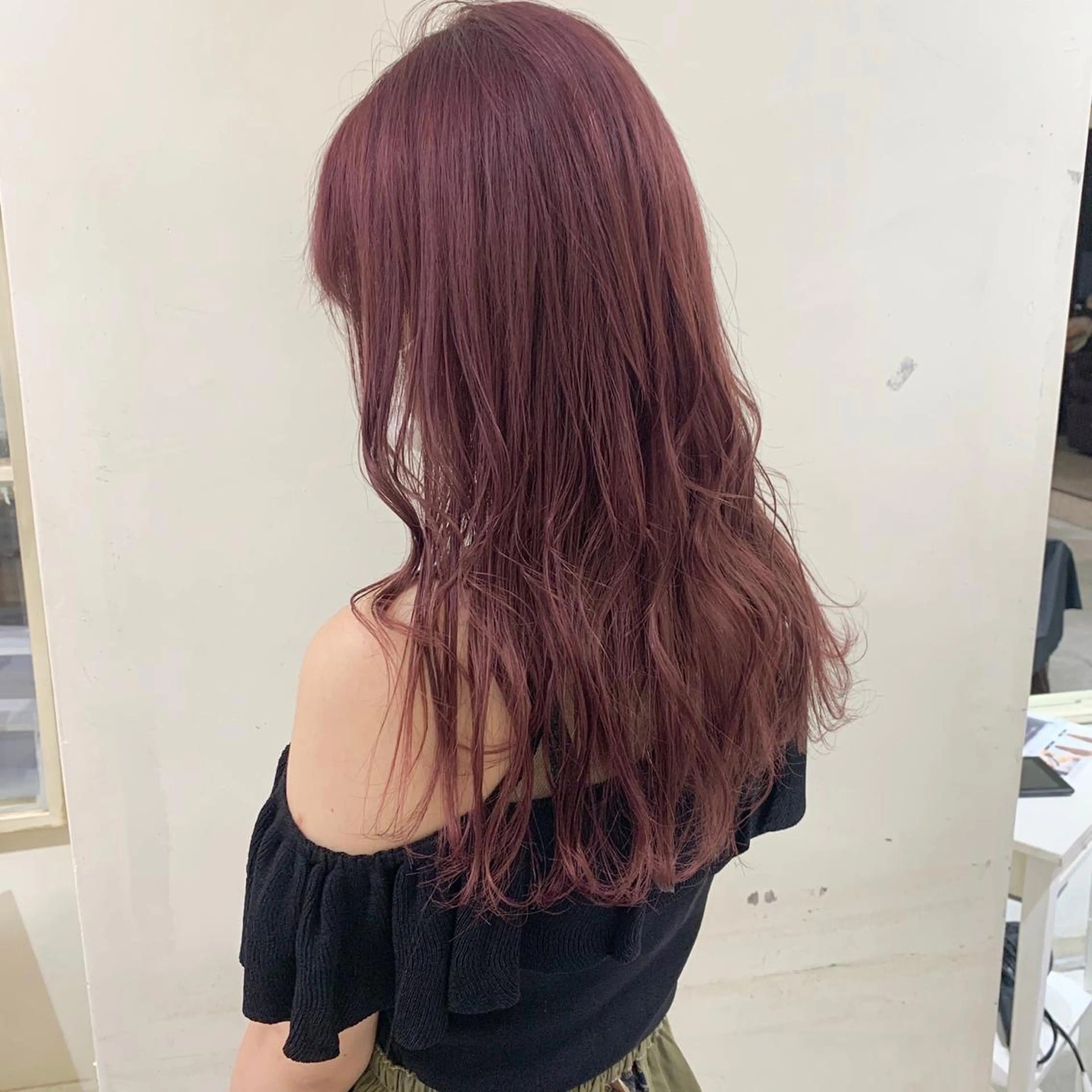 カラー ラベンダーカラー ラベンダーピンク ピンクカラー 窪田 椋介のヘアスタイル
