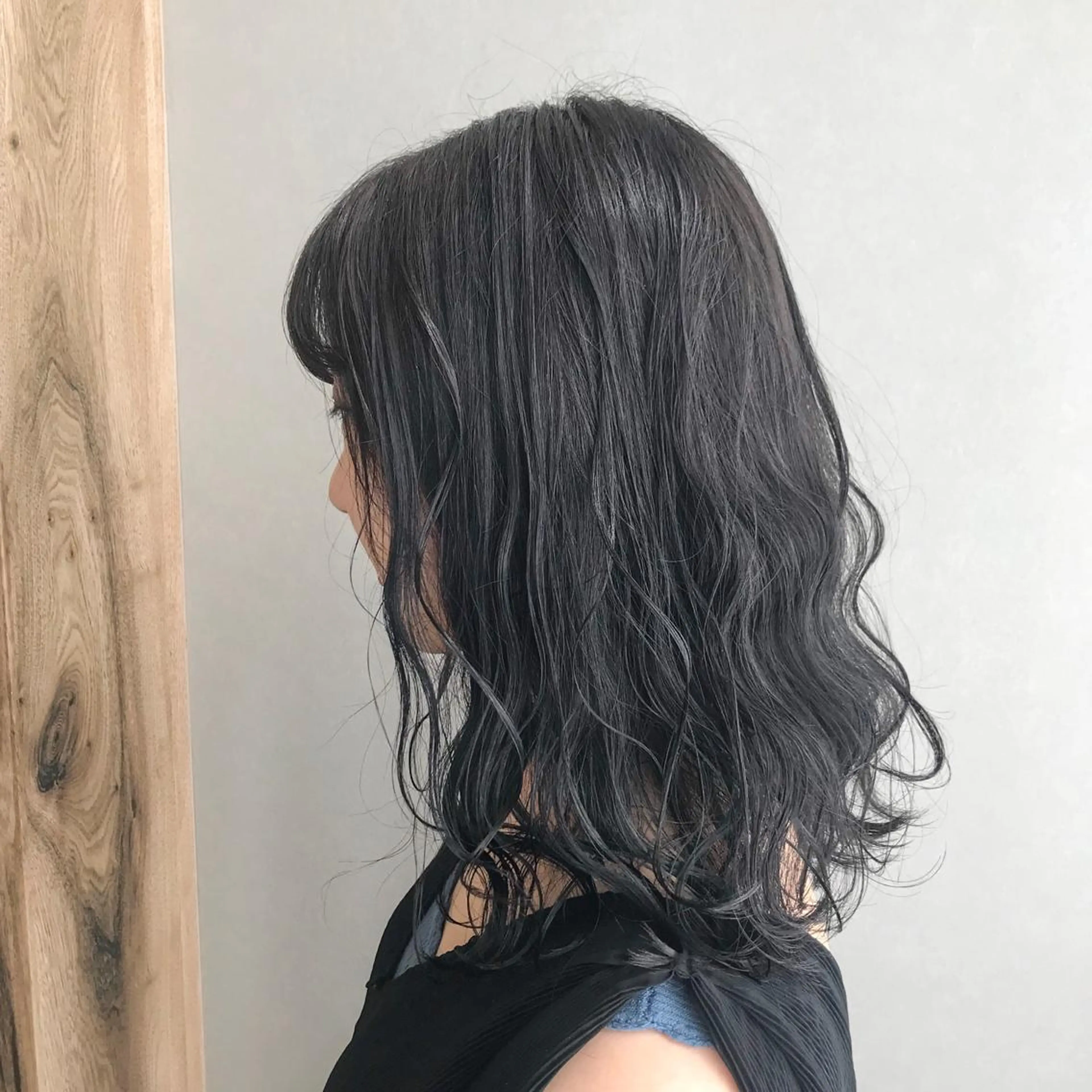 ミディアム カット ヘアカラー トリートメント 店長【似合わせヘア】 前杉健太のヘアスタイル