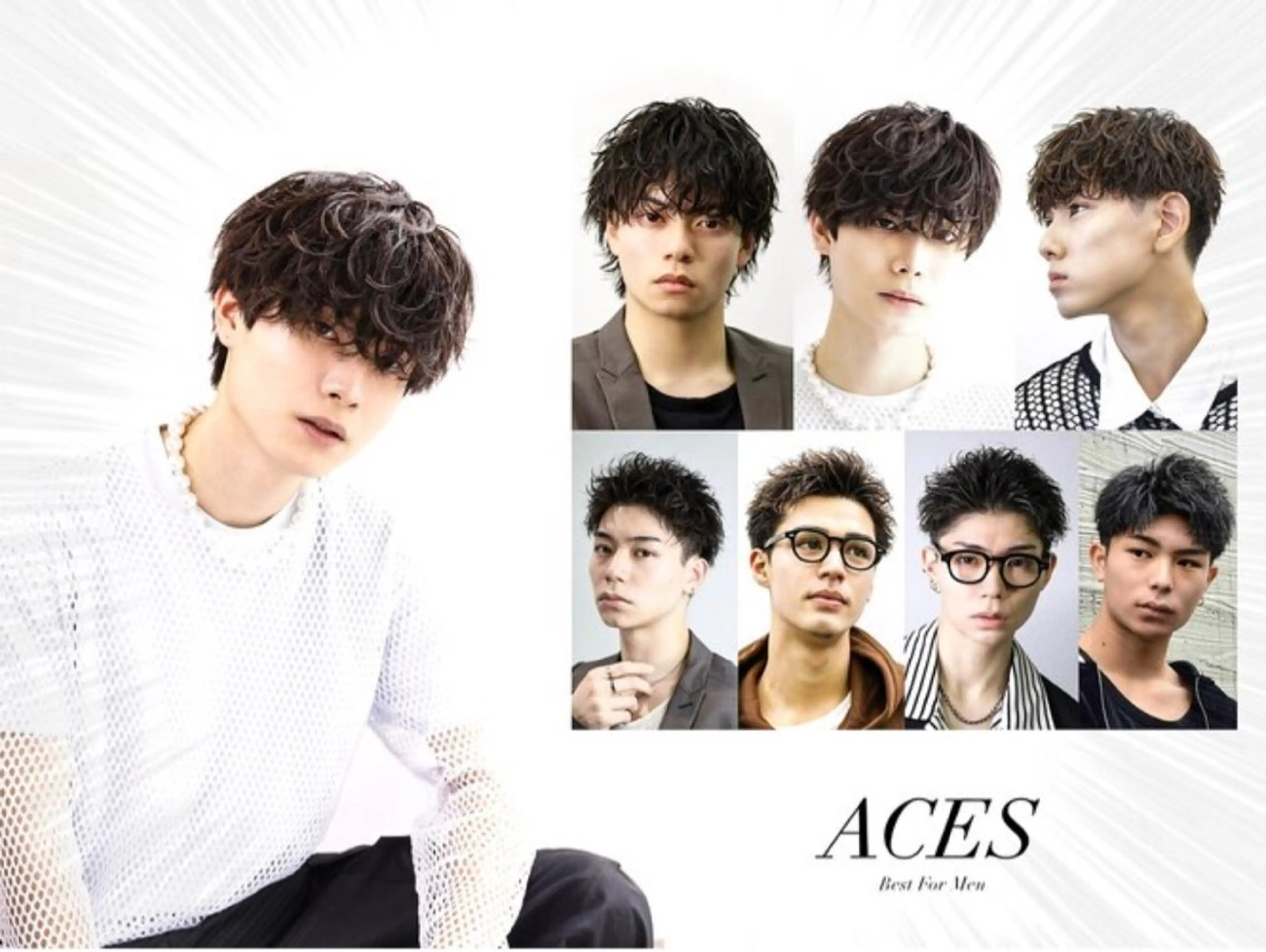 ショート カラー パーマ メンズ メンズパーマ 似合わせカット カット ヘアセット メンズカット職人/ モテ髪/たくみのヘアスタイル
