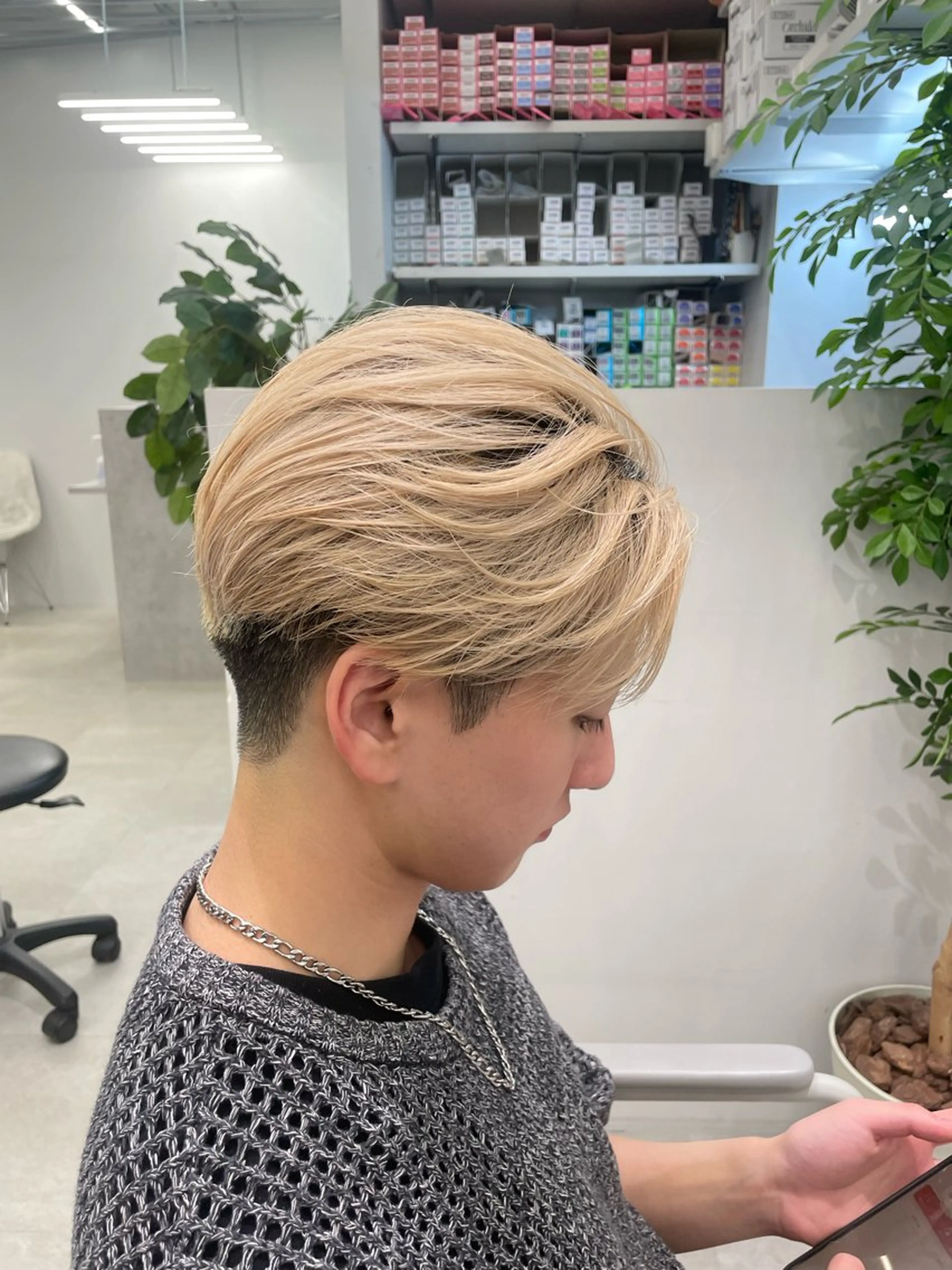メンズ 丸岡 成穂のヘアスタイル