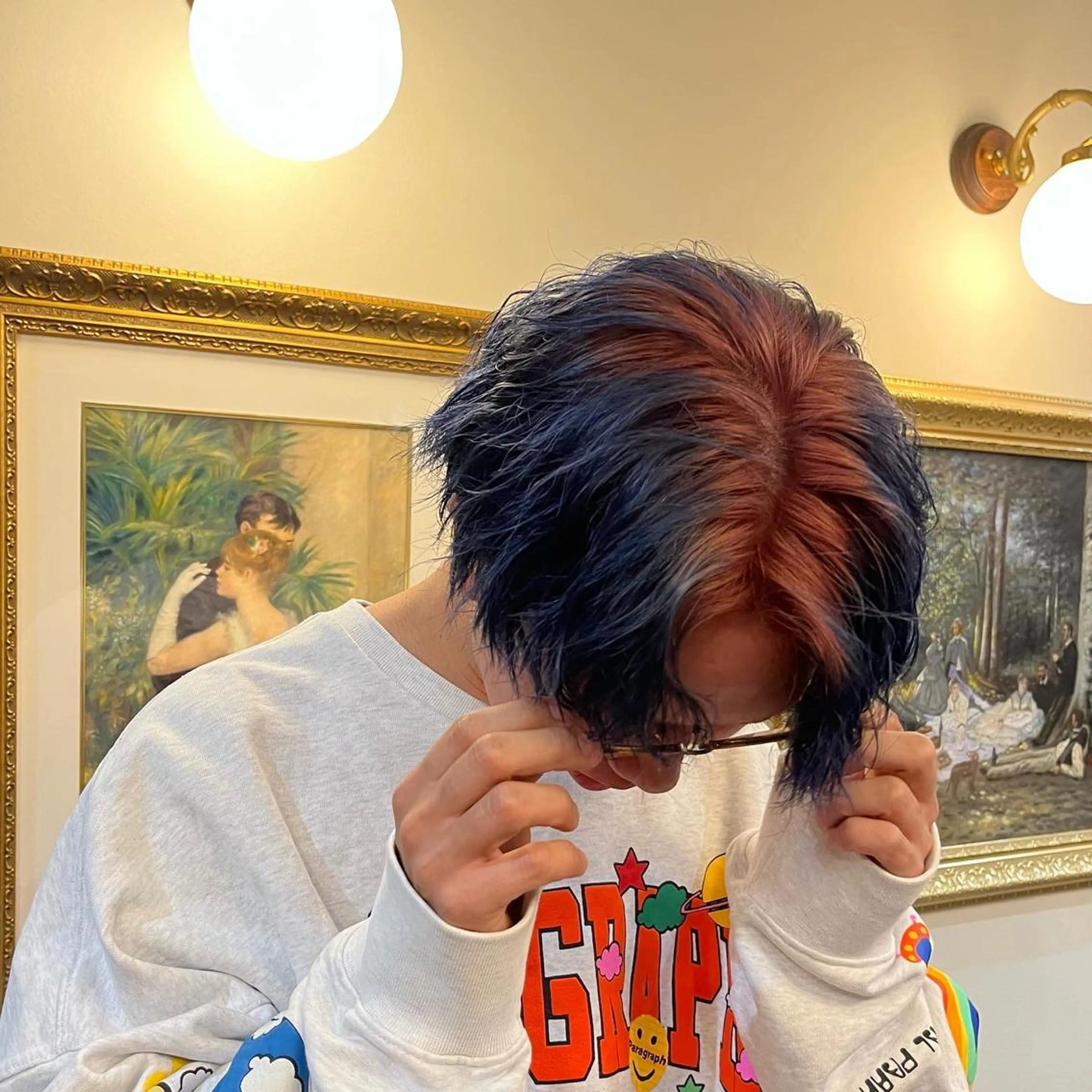 メンズ メンズハイトーン HARUTA /FLORIAN田原のヘアスタイル