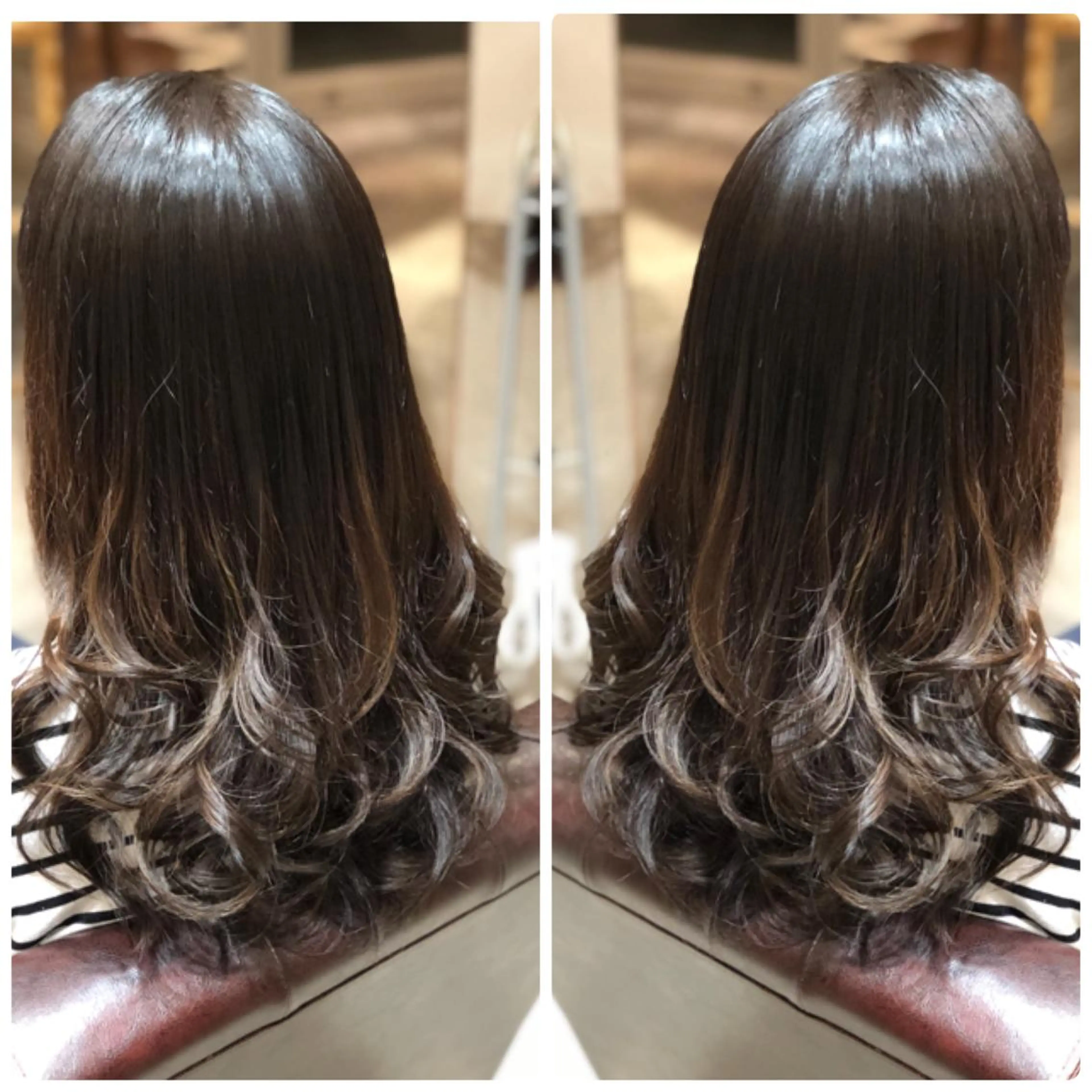 セミロング カラー ヘアカラー トリートメント 小山内 龍一郎 店長のヘアスタイル