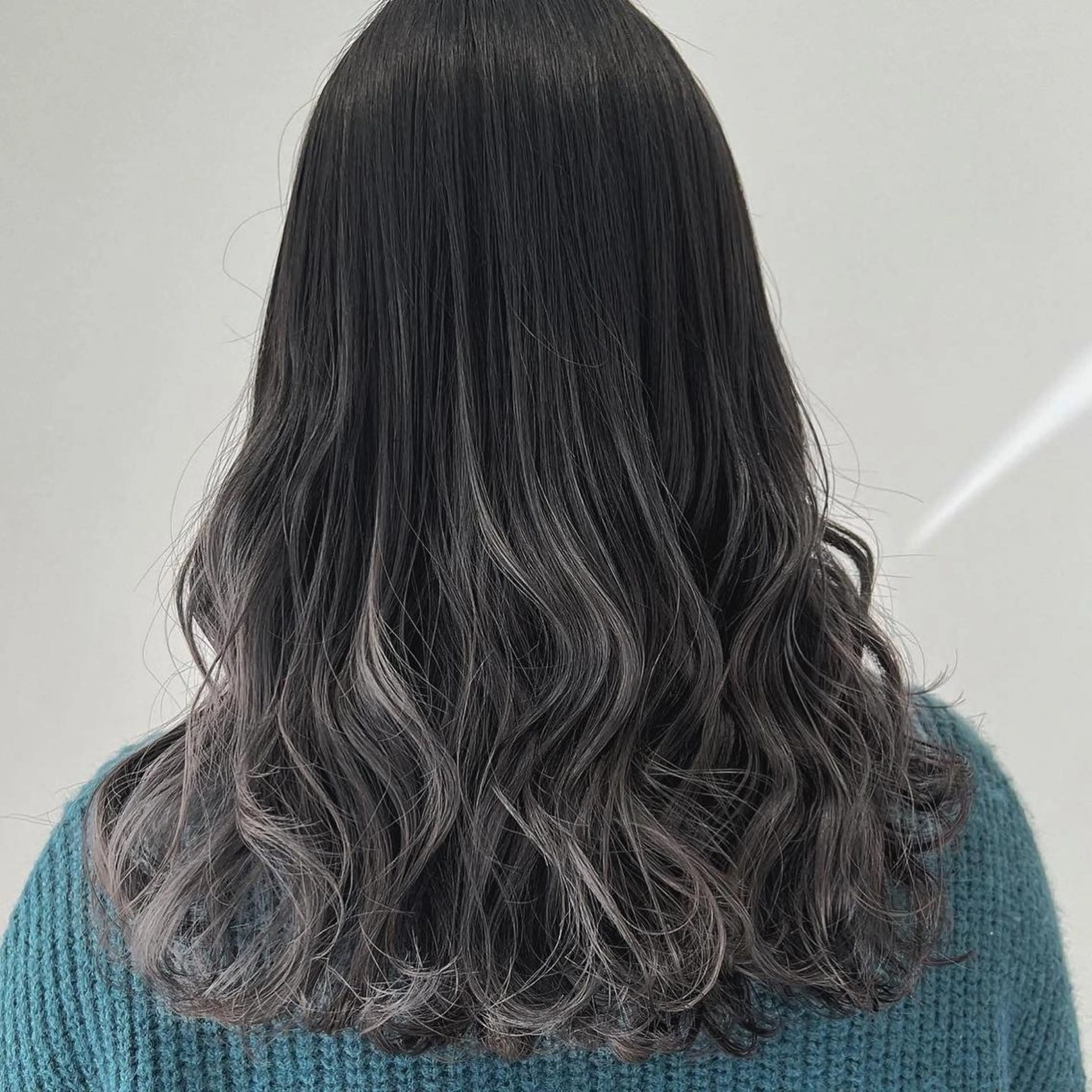 セミロング カラー レイヤーカット// メイのヘアスタイル