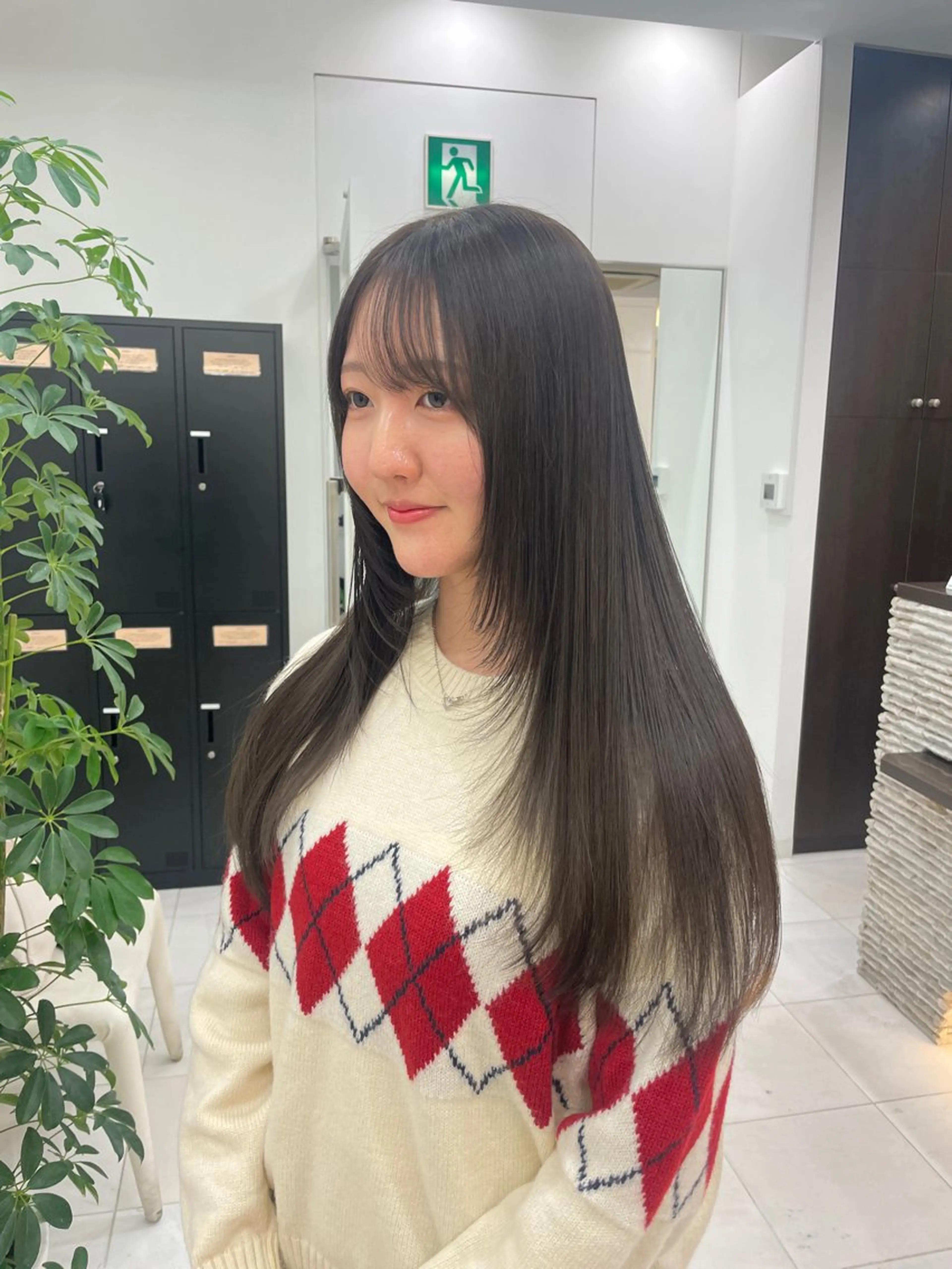 ロング カラー カット ヘアカラー 🤎髪質改善/カラー ｜鮫島芽依🤎のヘアスタイル