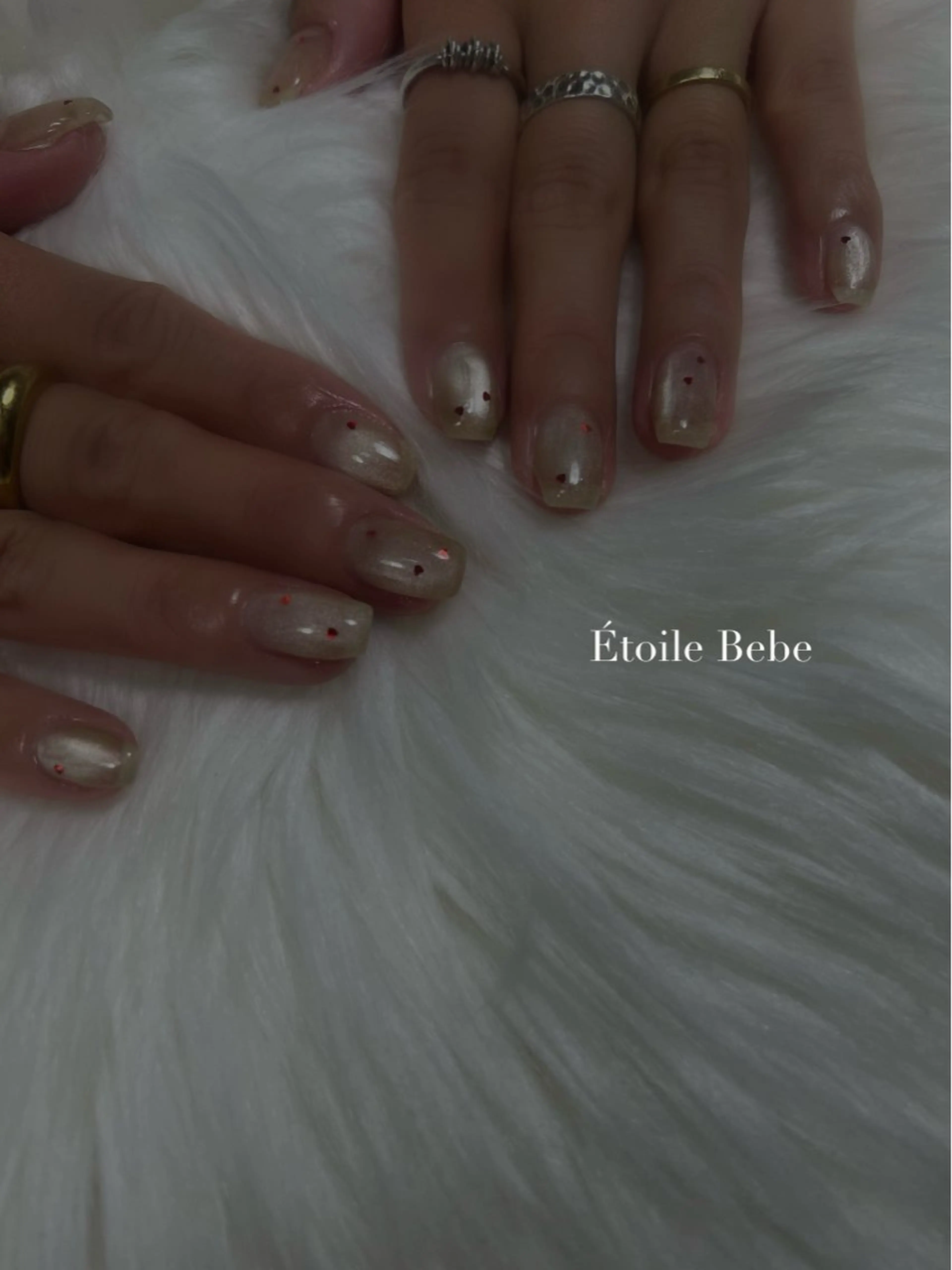 ネイル フラッシュネイル マグネットネイル ニュアンスネイル ワンカラーネイル ハンドネイル Étoile Bebeのエステ・リラクイメージ