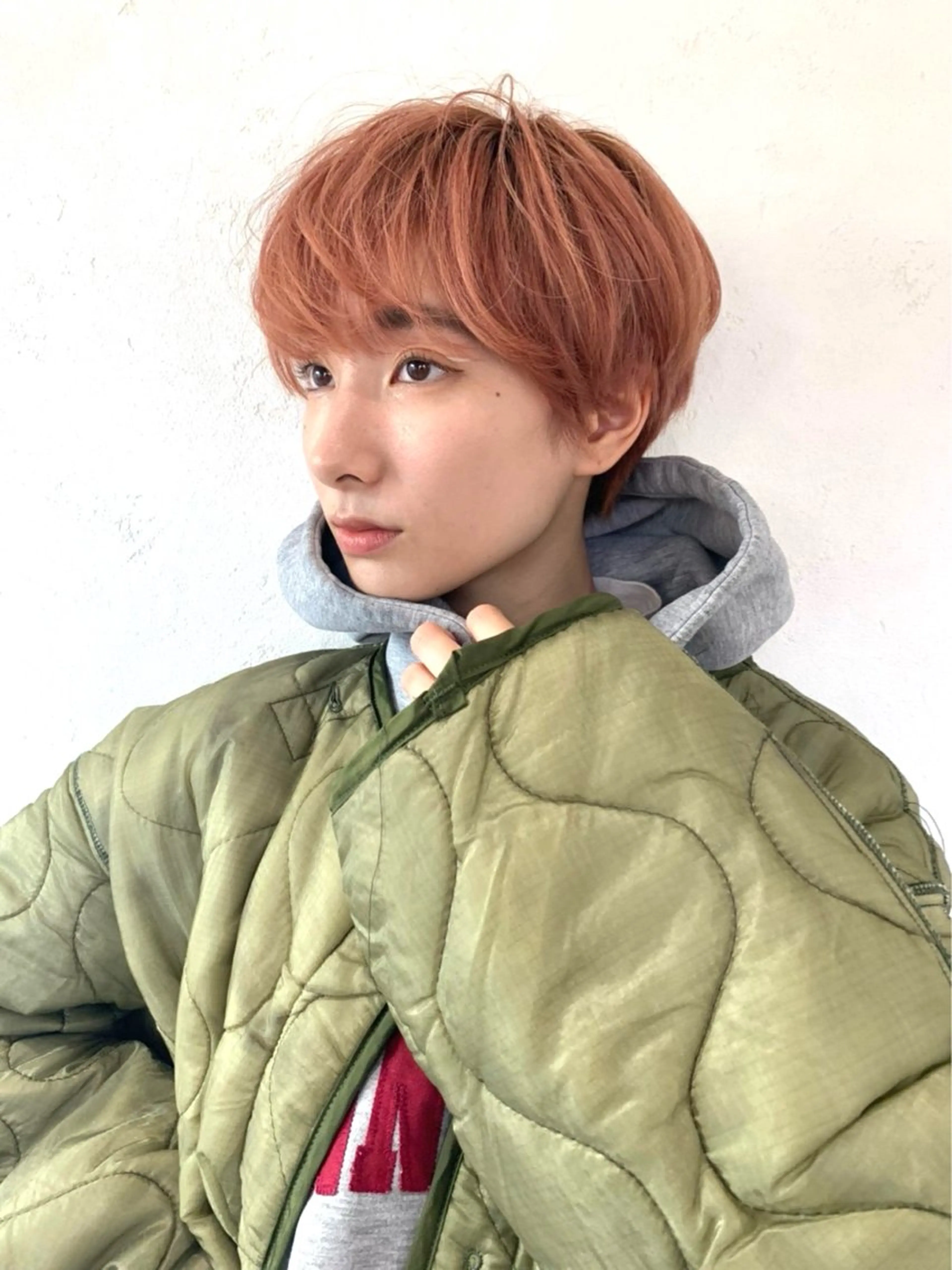 ショート カラー ヘアアレンジ ippo所属・💎韓国ヘア/ 艶カラー💎souのヘアスタイル