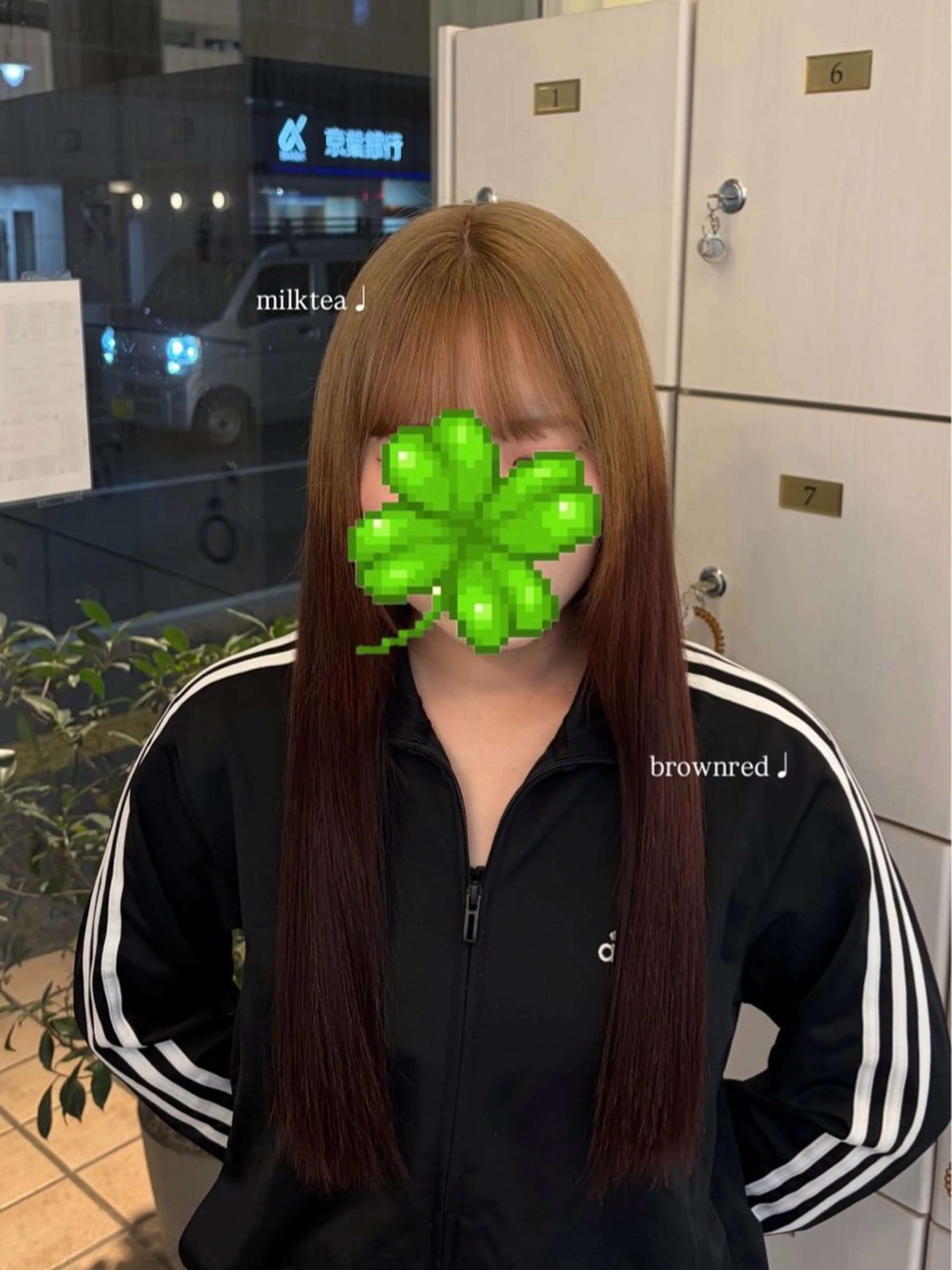 【roots color】ケアbleach ＋ roots colorの写真