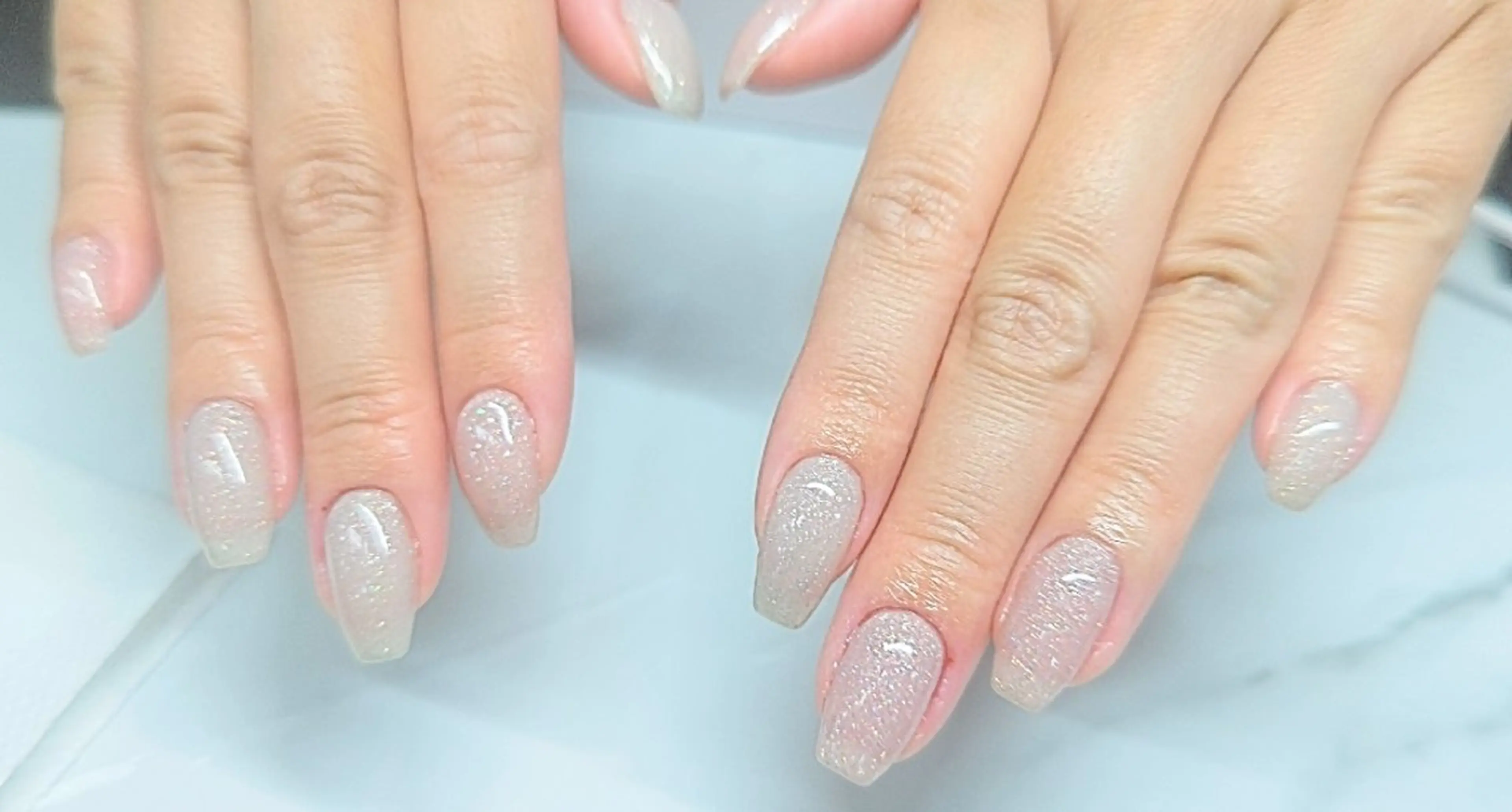 ネイル ワンカラーネイル シンプルネイル ecrin/博多 manamiのネイルデザイン