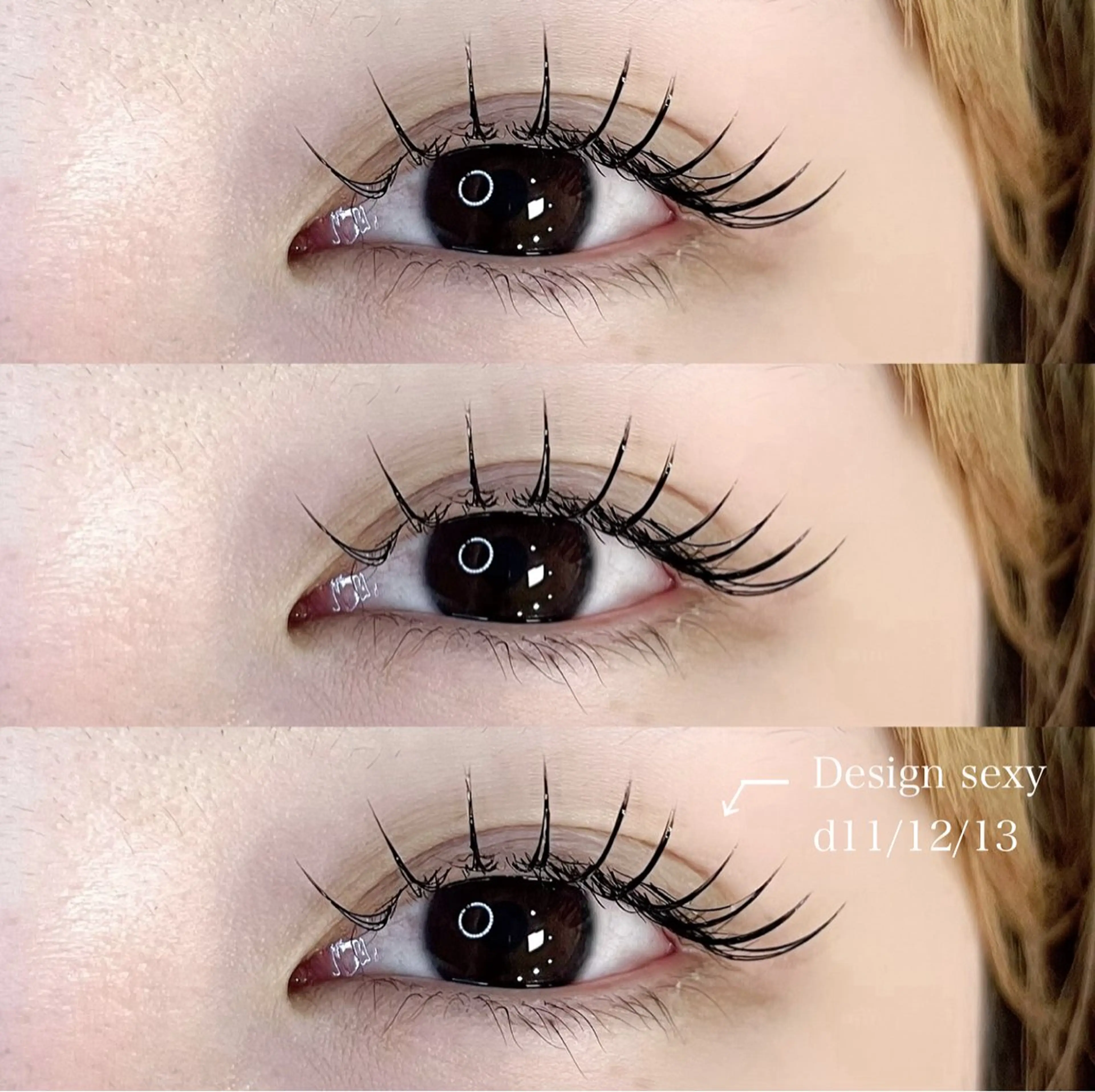 マツエク・マツパ olivia 清水 ☽ ⋆゜のマツエク・マツパデザイン