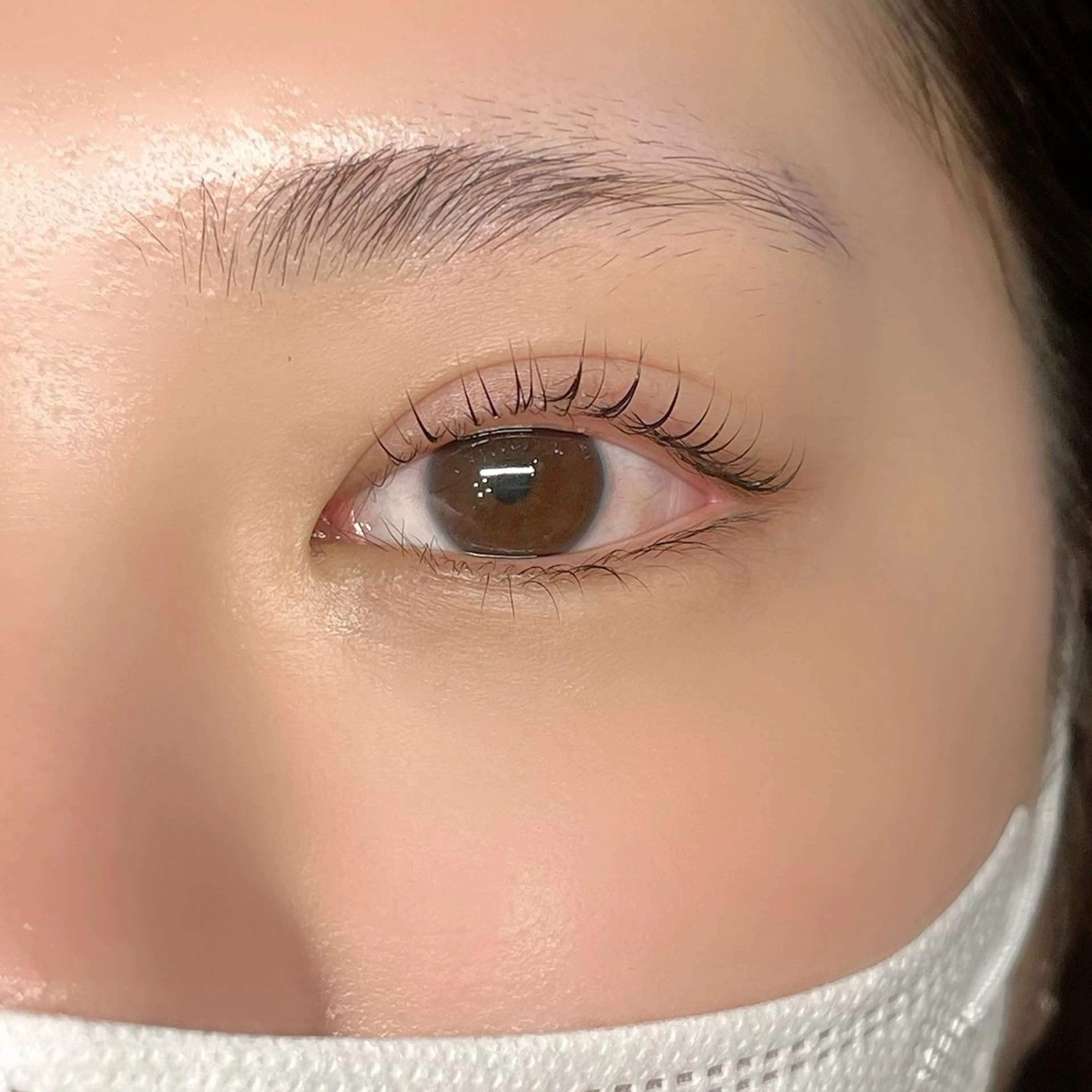 マツエク・マツパ Cカール 一重×まつ毛パーマ Bruges 久留島のマツエク・マツパデザイン