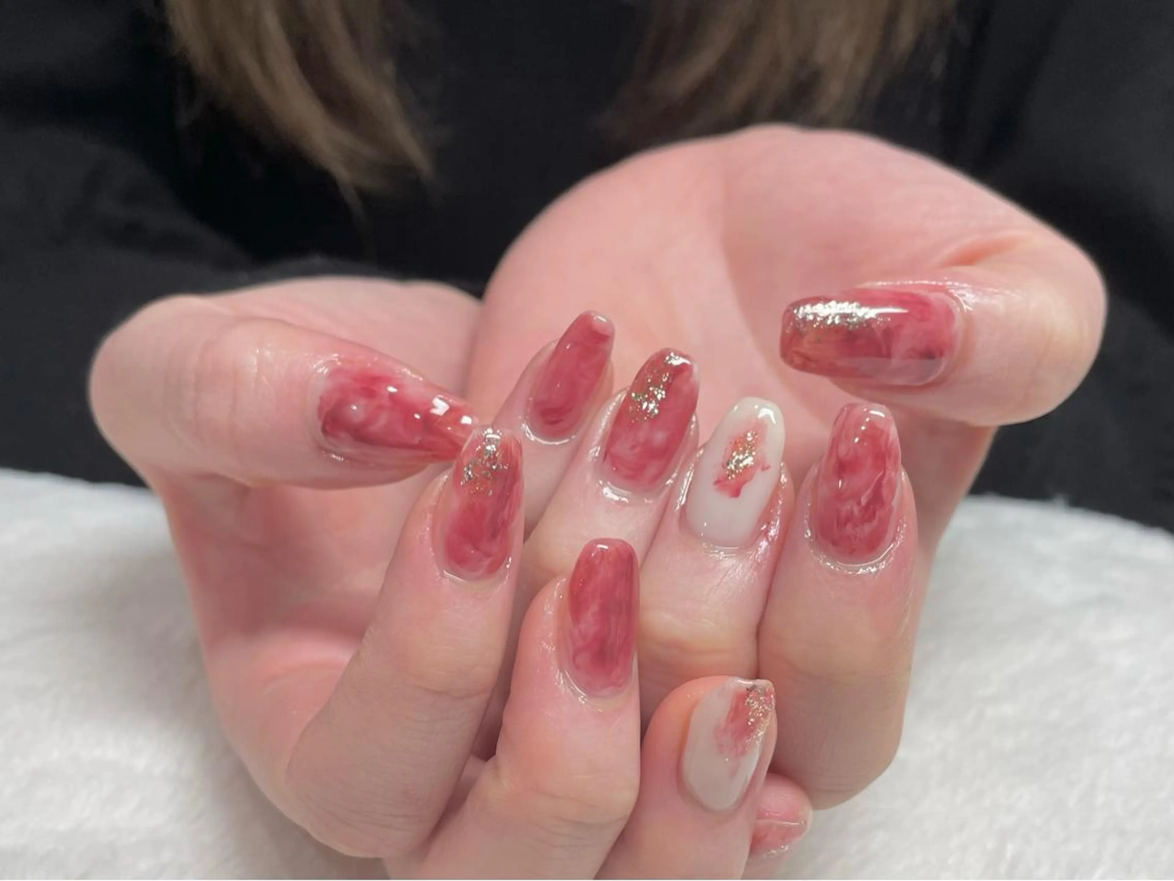 ネイル ニュアンスネイル riri-nail Rie Endoのネイルデザイン