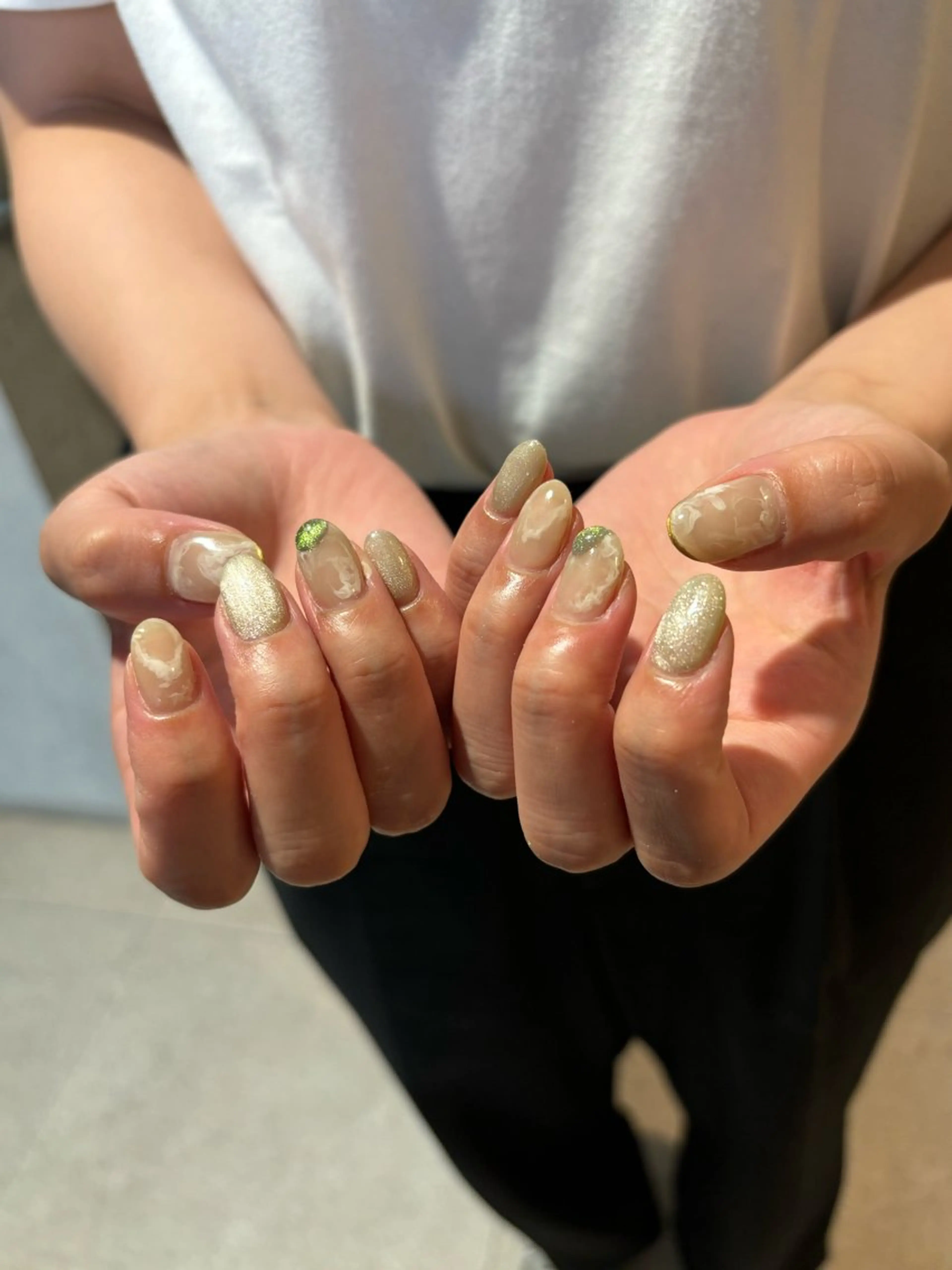 ネイル ハンドネイル ネイルサロンマーノ所属・mano Hanaのネイルデザイン