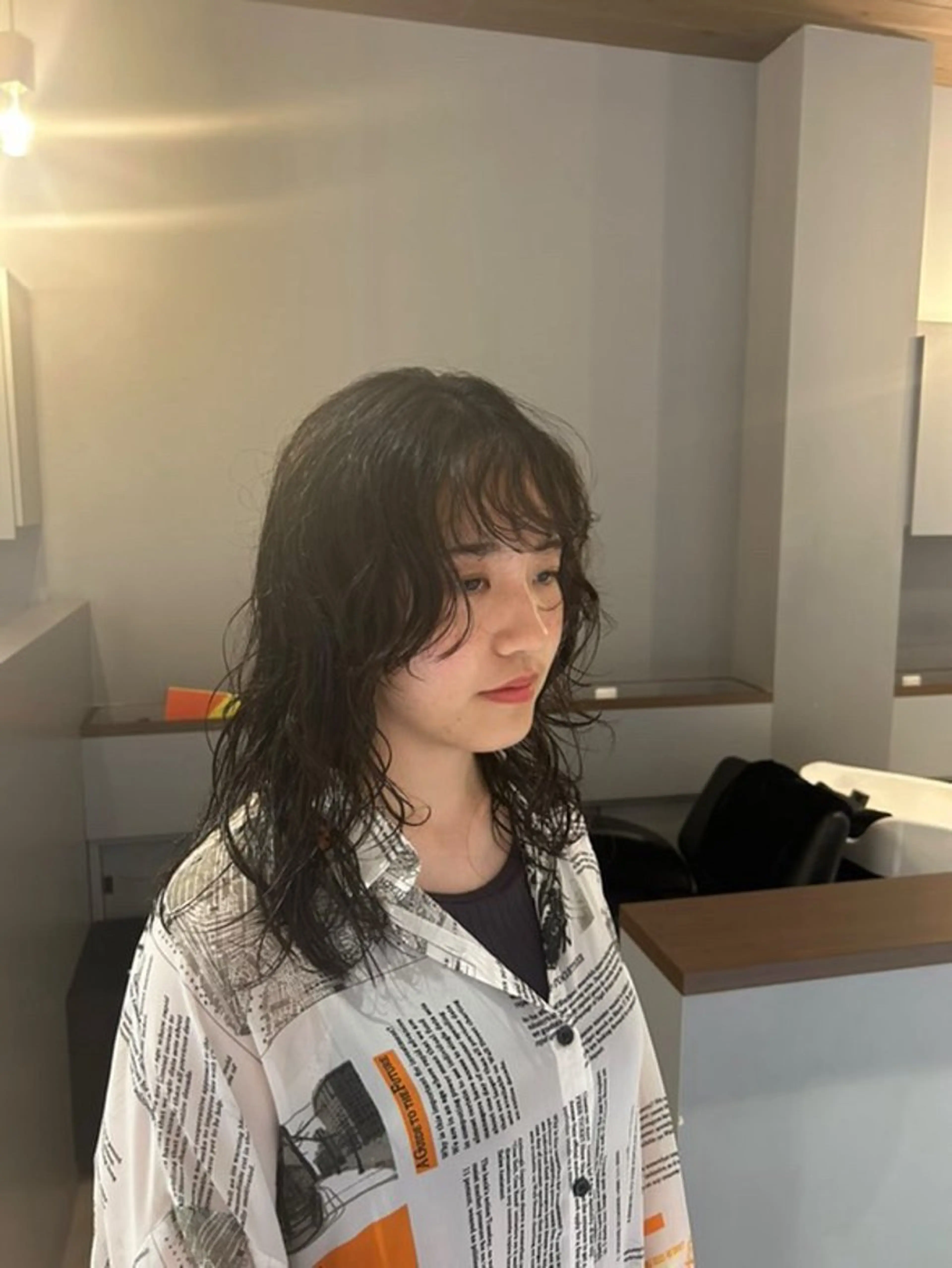 パーマ 西岡 桂治のヘアスタイル