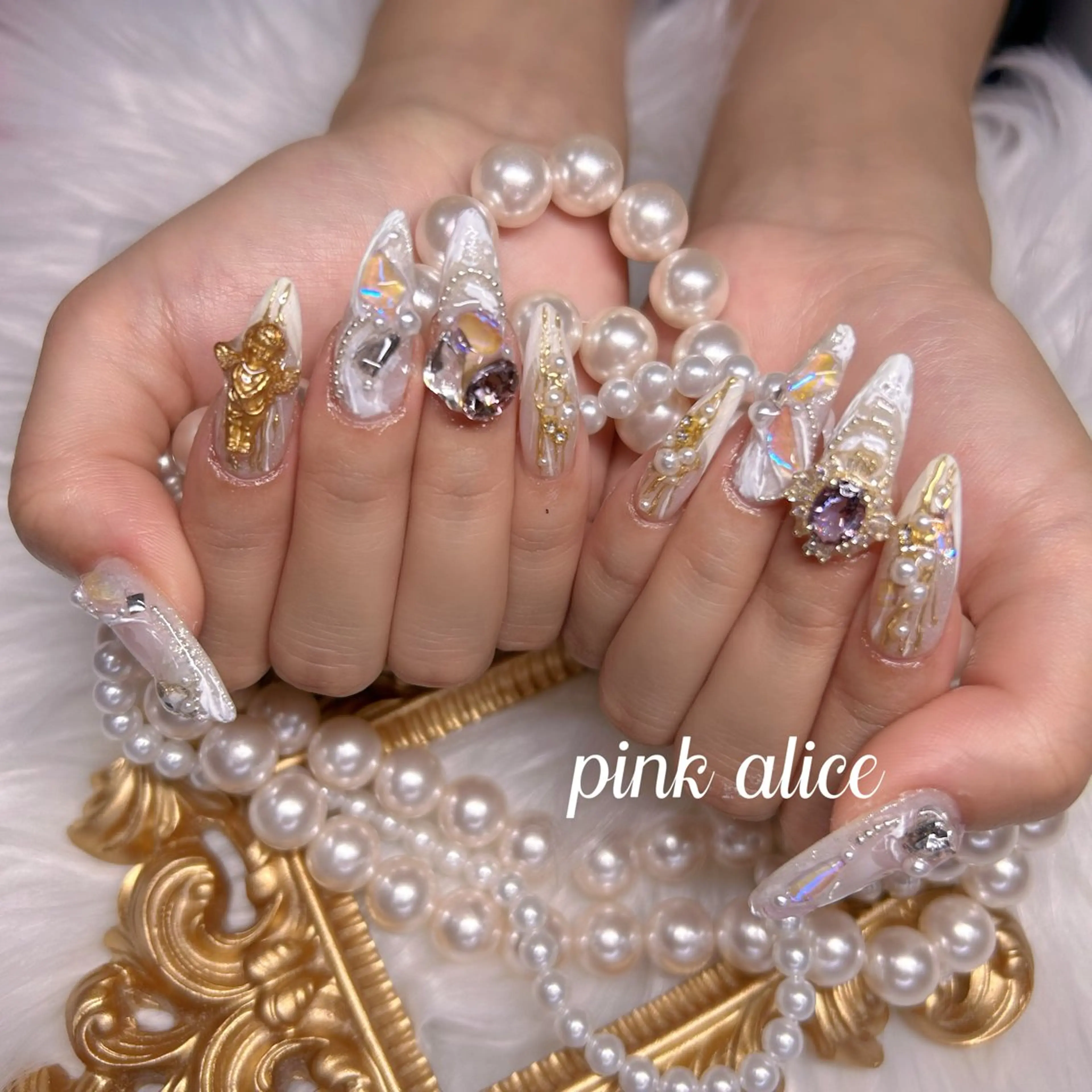 ネイル nail salon Pink Aliceのネイルデザイン