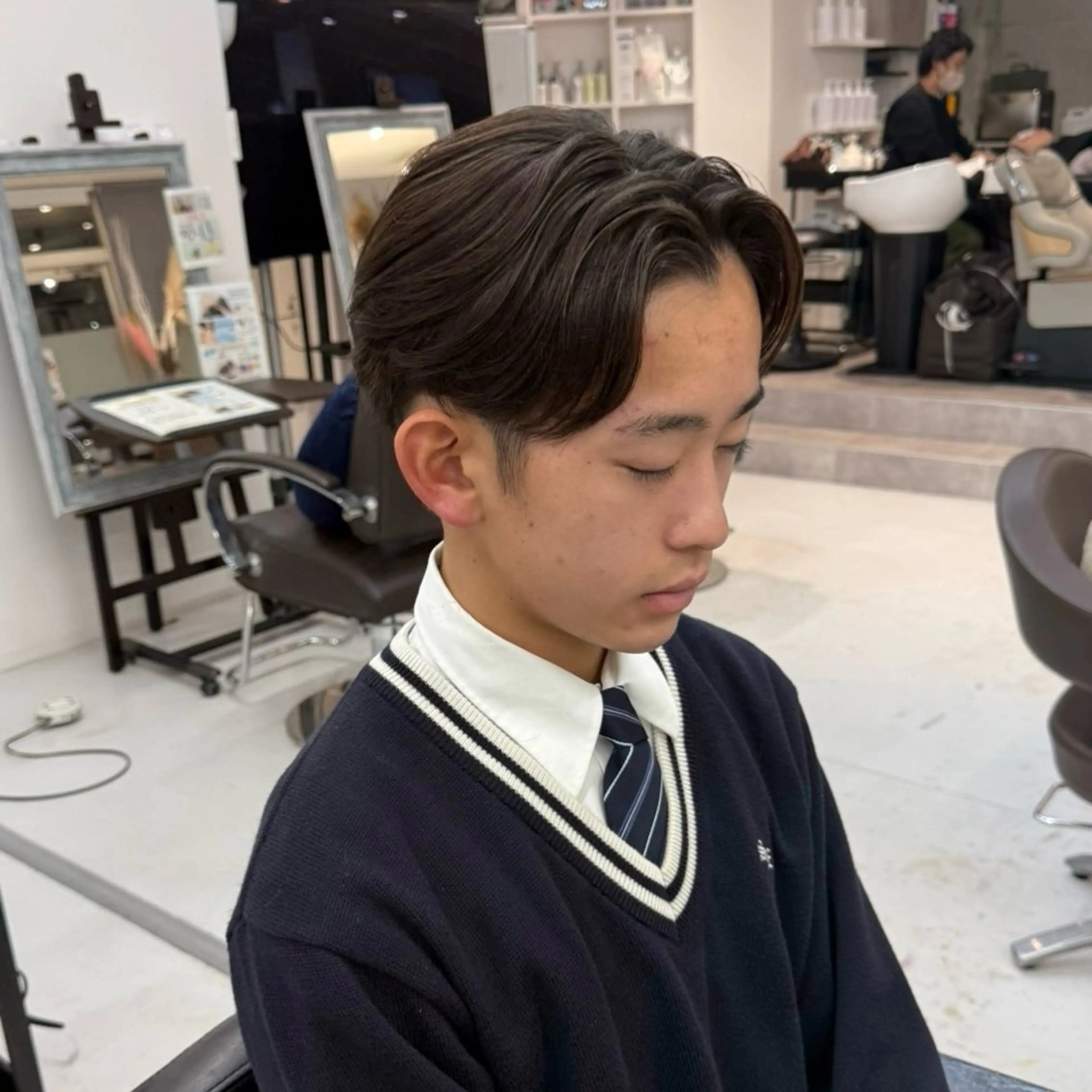 パーマ メンズ カット パーマ 榎本雪来⛄️ メンズカット✂️のヘアスタイル