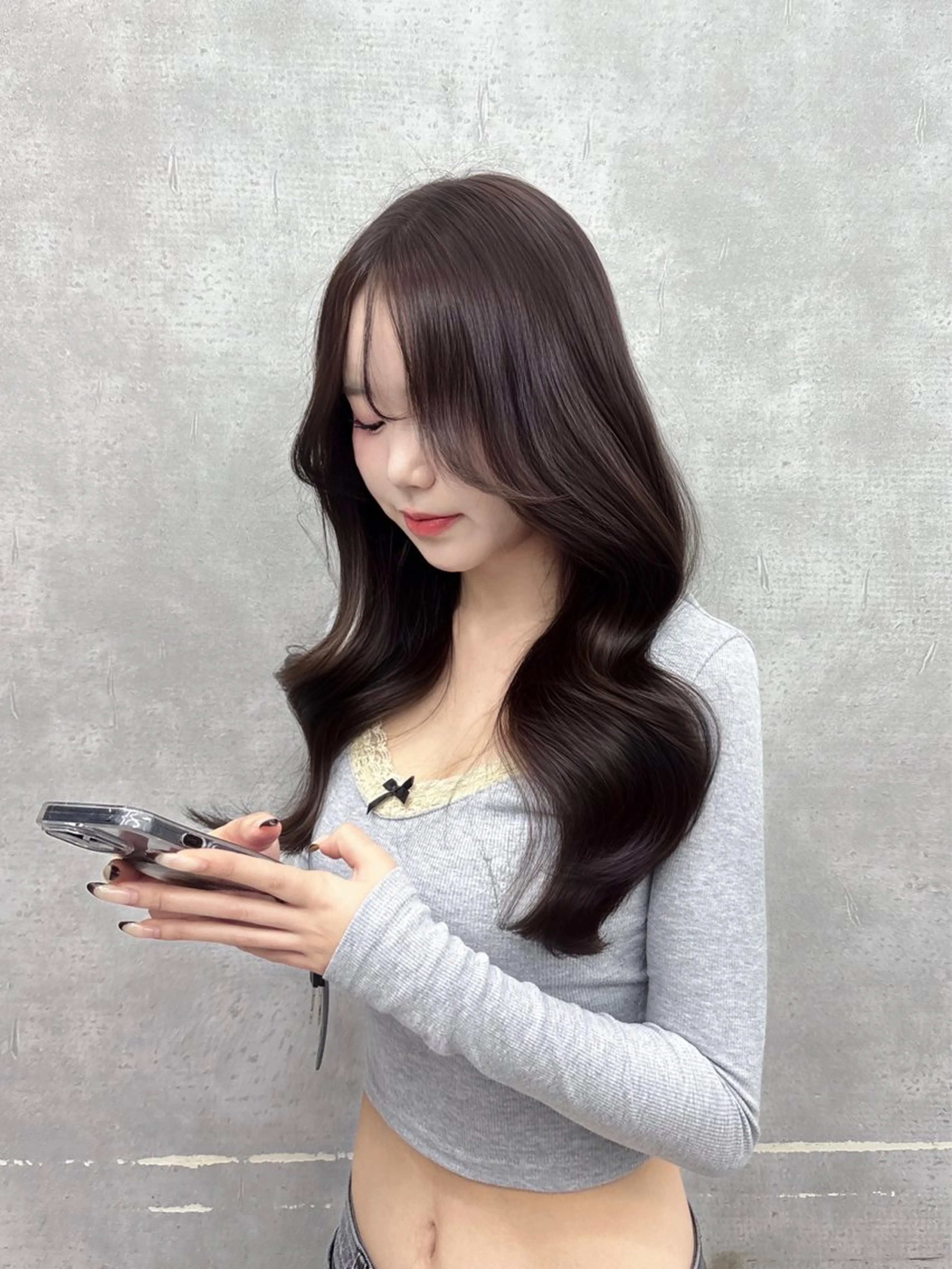 ロング カラー ⛓ワンホンレイヤー 🥀🖤/あいりのヘアスタイル