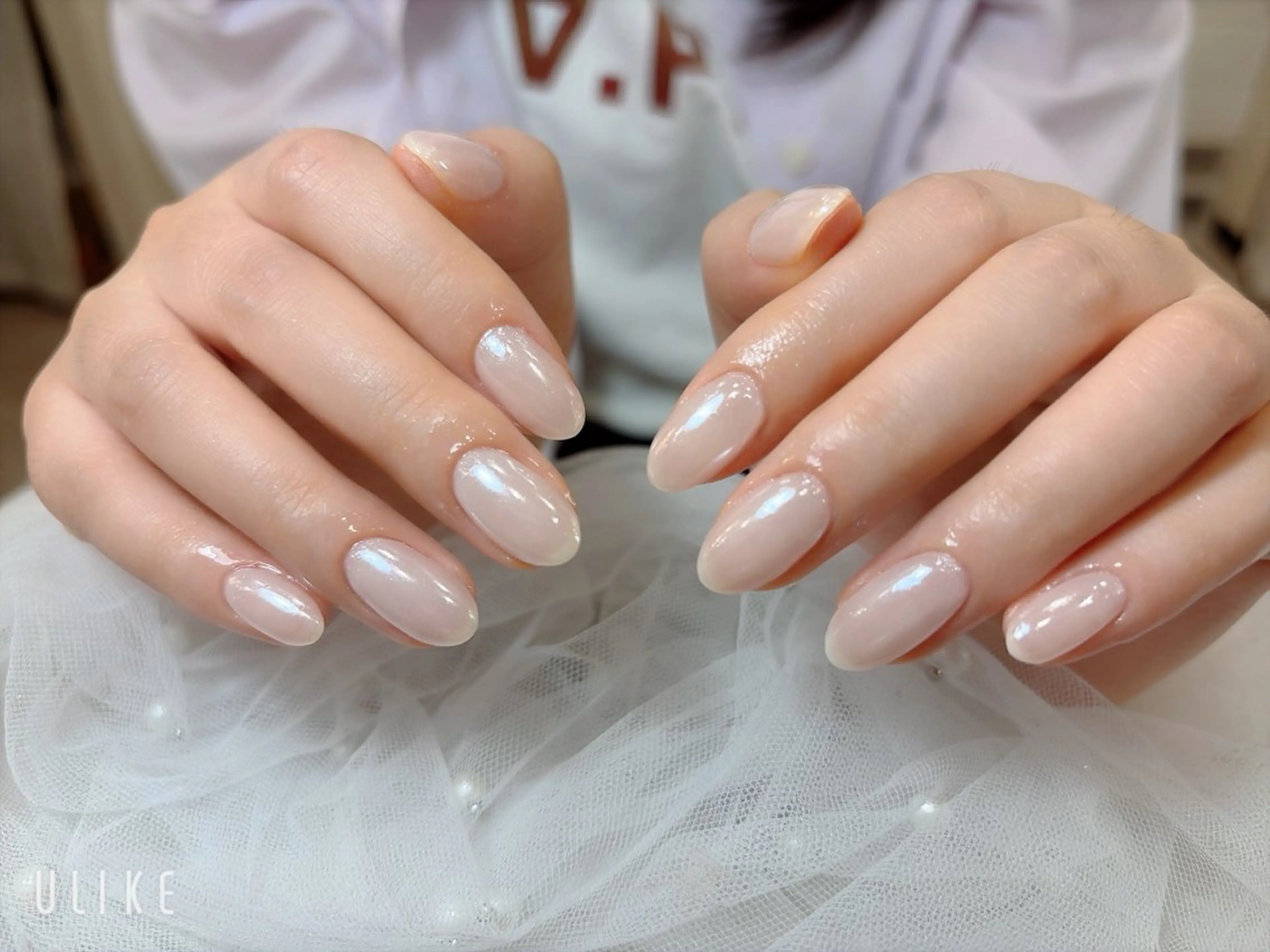 ネイル フレンチネイル 韓国ネイル マグネットネイル ニュアンスネイル オフィスネイル チョウ Rachaelのネイルデザイン