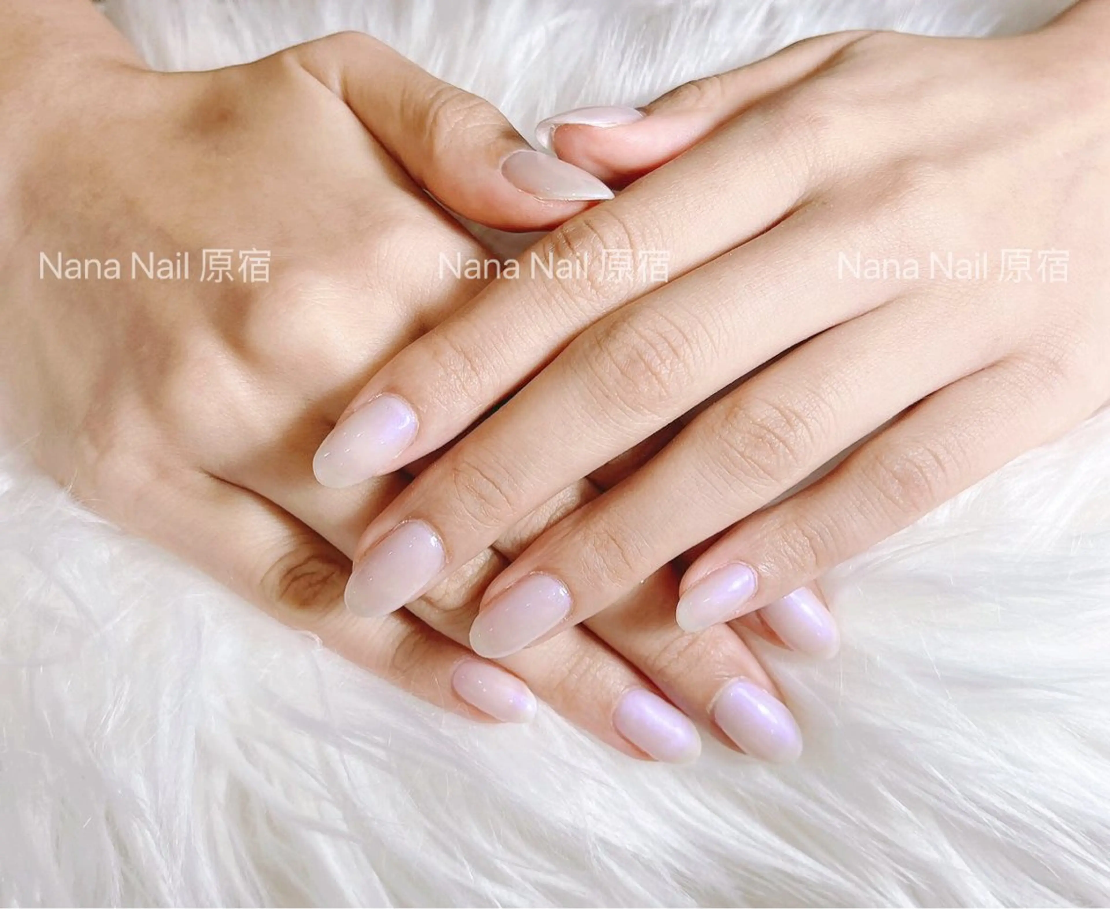 ネイル ワンカラーネイル ハンドネイル Unicorn Nail原宿表参道のネイルデザイン