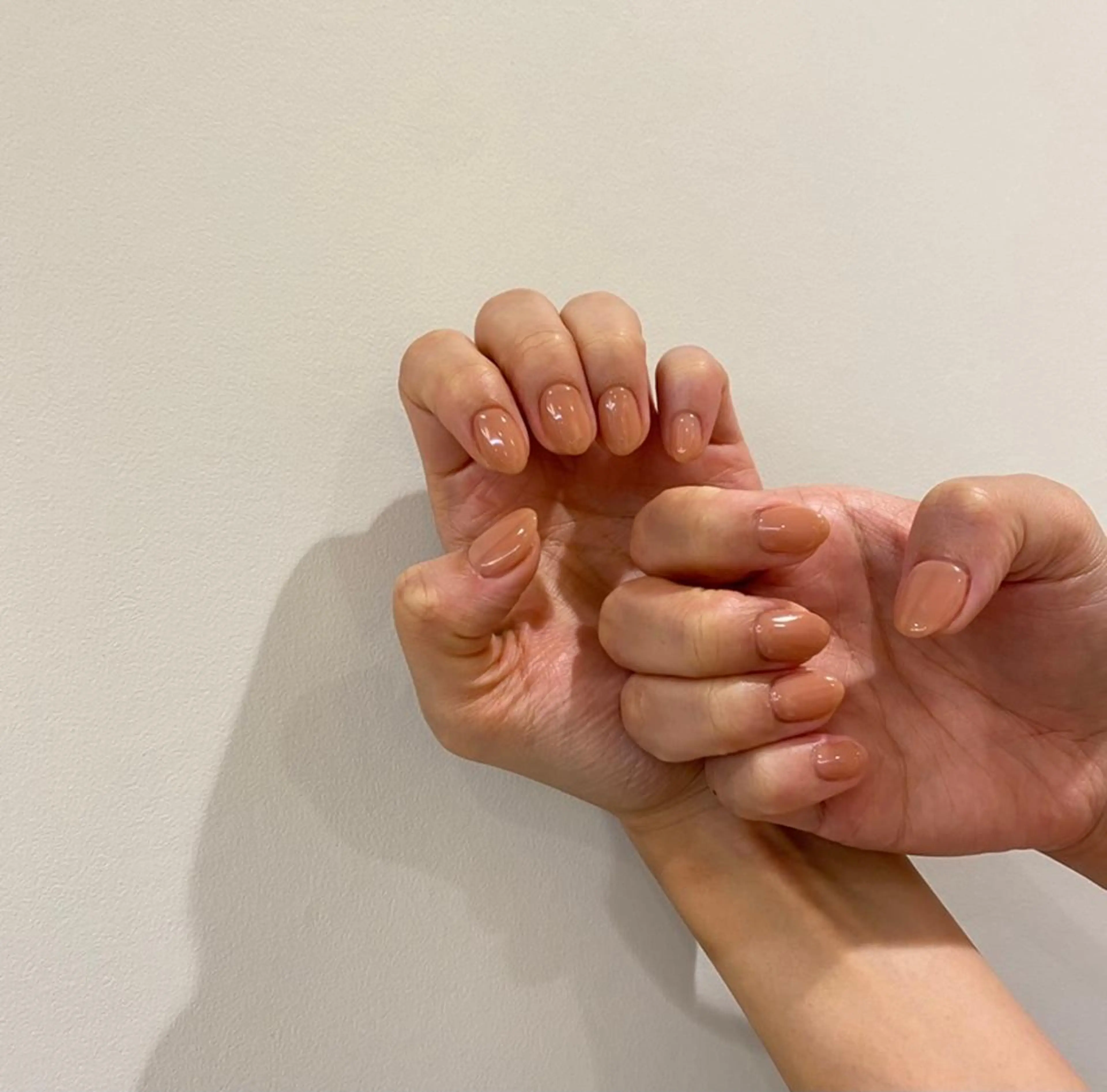 ネイル ワンカラーネイル フリーランス¨̮⃝ ネイリストOKADAのネイルデザイン