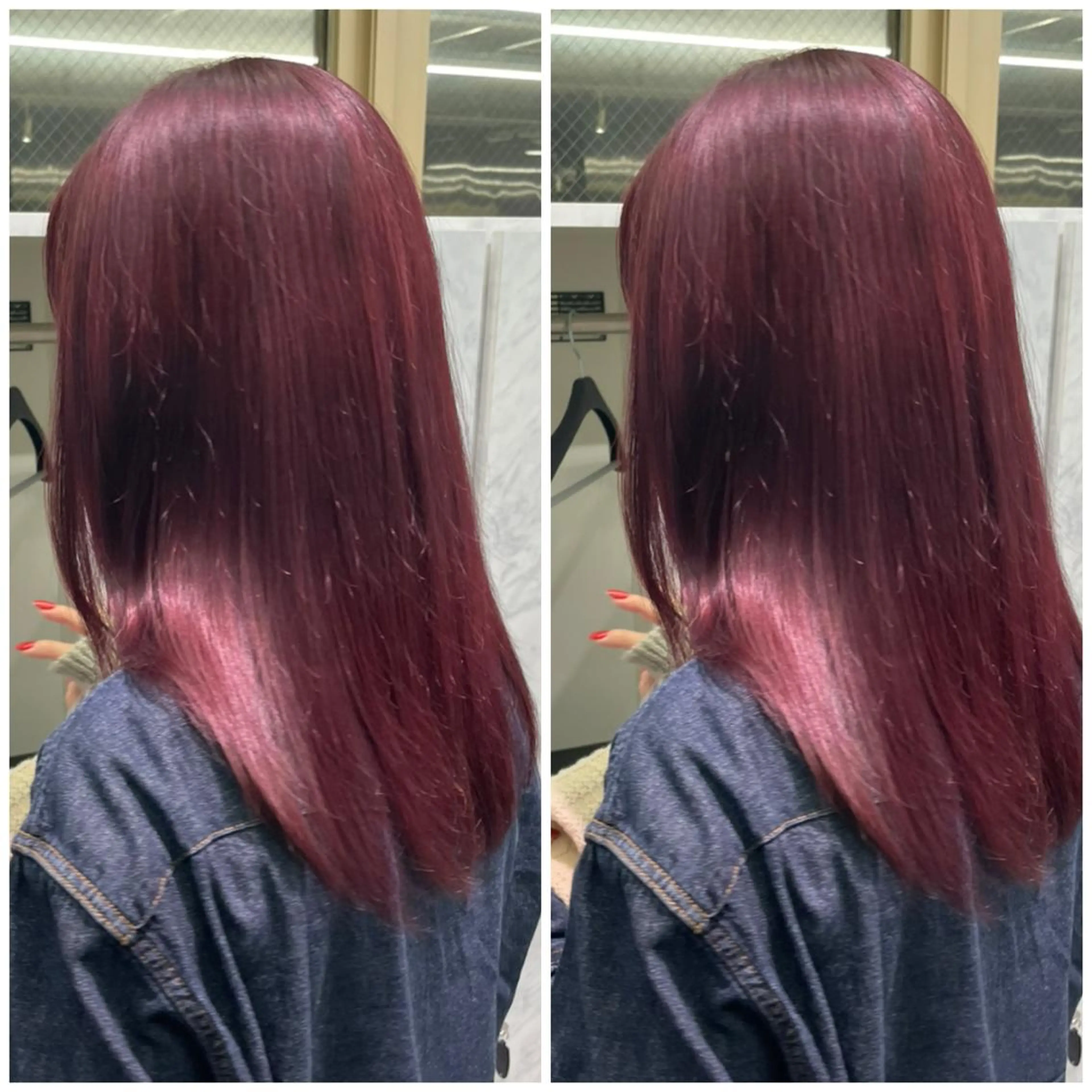 セミロング ヘアカラー 🦋プルエクステ ARISA🦋のヘアスタイル