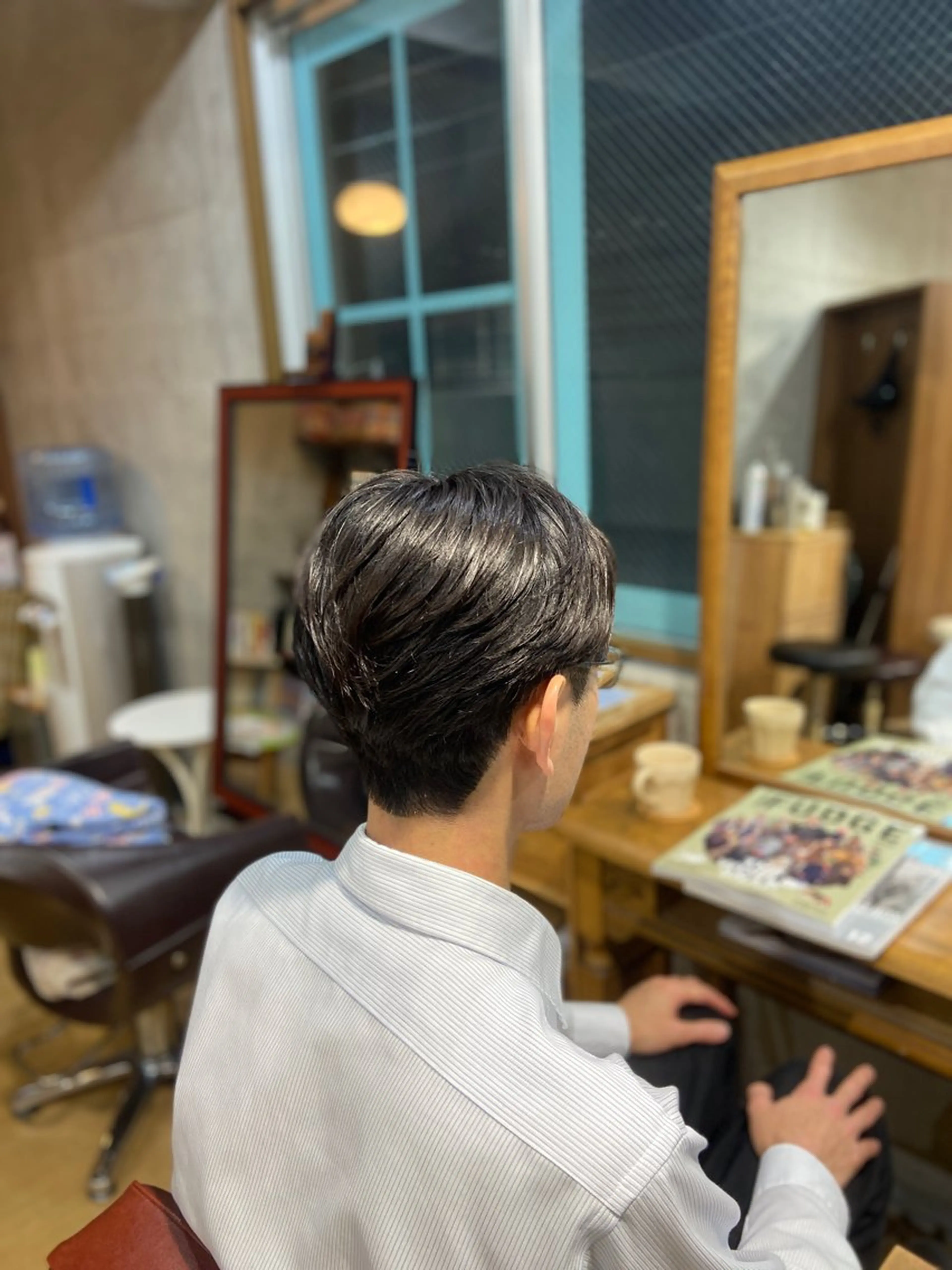 メンズ ビジネス カット 西内 亮太のヘアスタイル