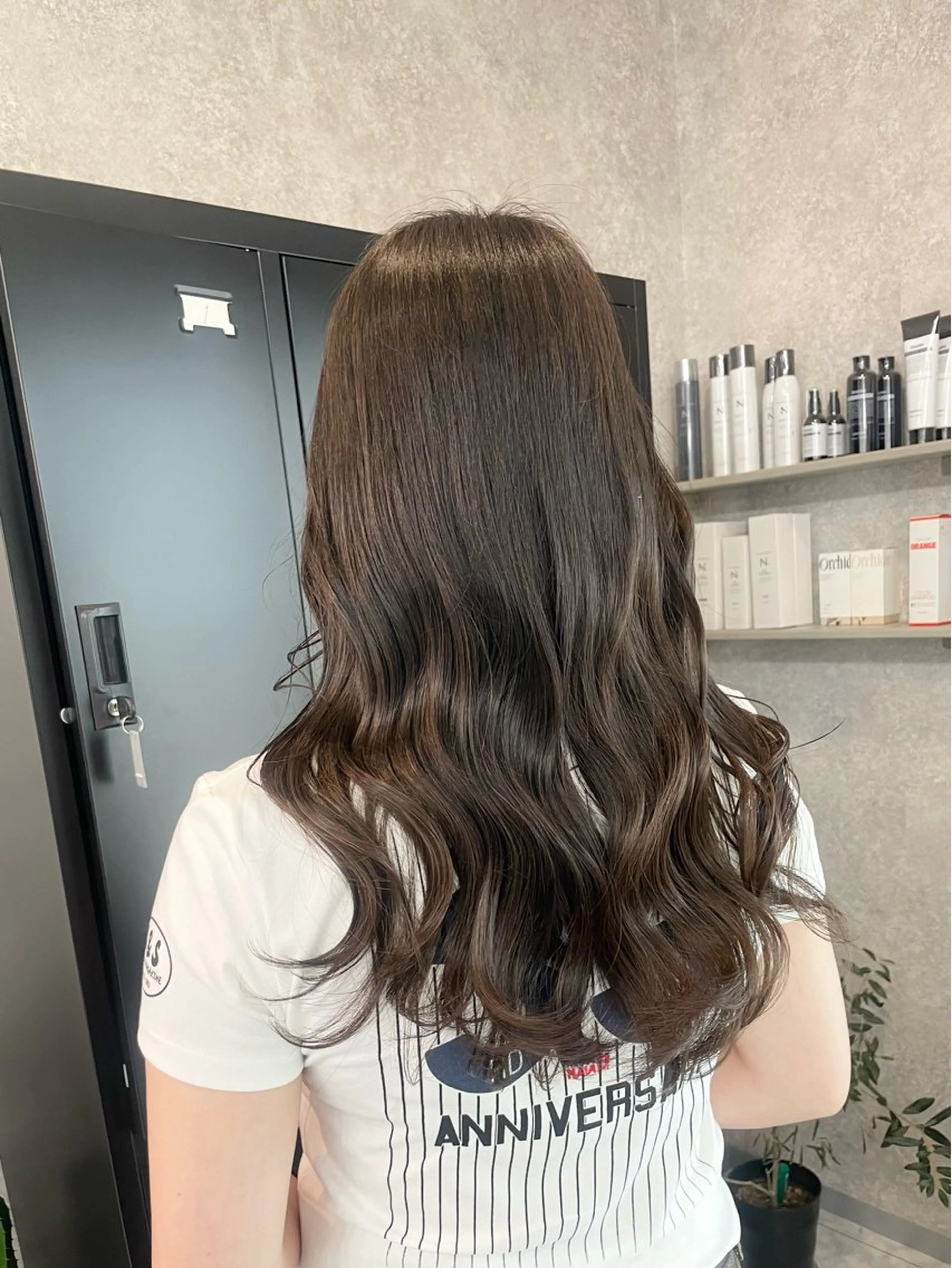 セミロング 🦋ハイトーン🦋 石山 希理🦋のヘアスタイル