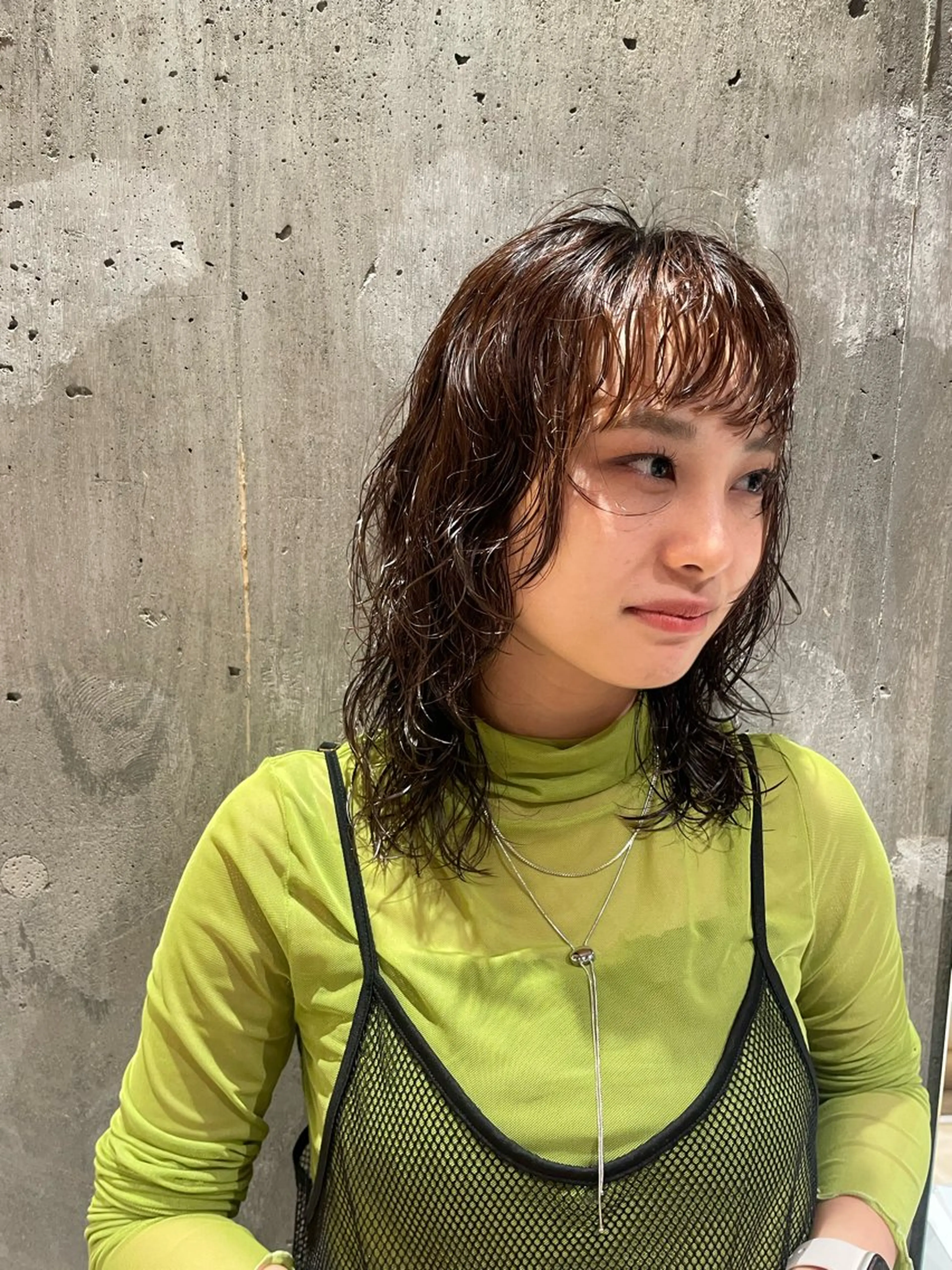 【ニュアンスパーマ👩🏼🦱】レイヤーカット+ニュアンスパーマ🌀の写真