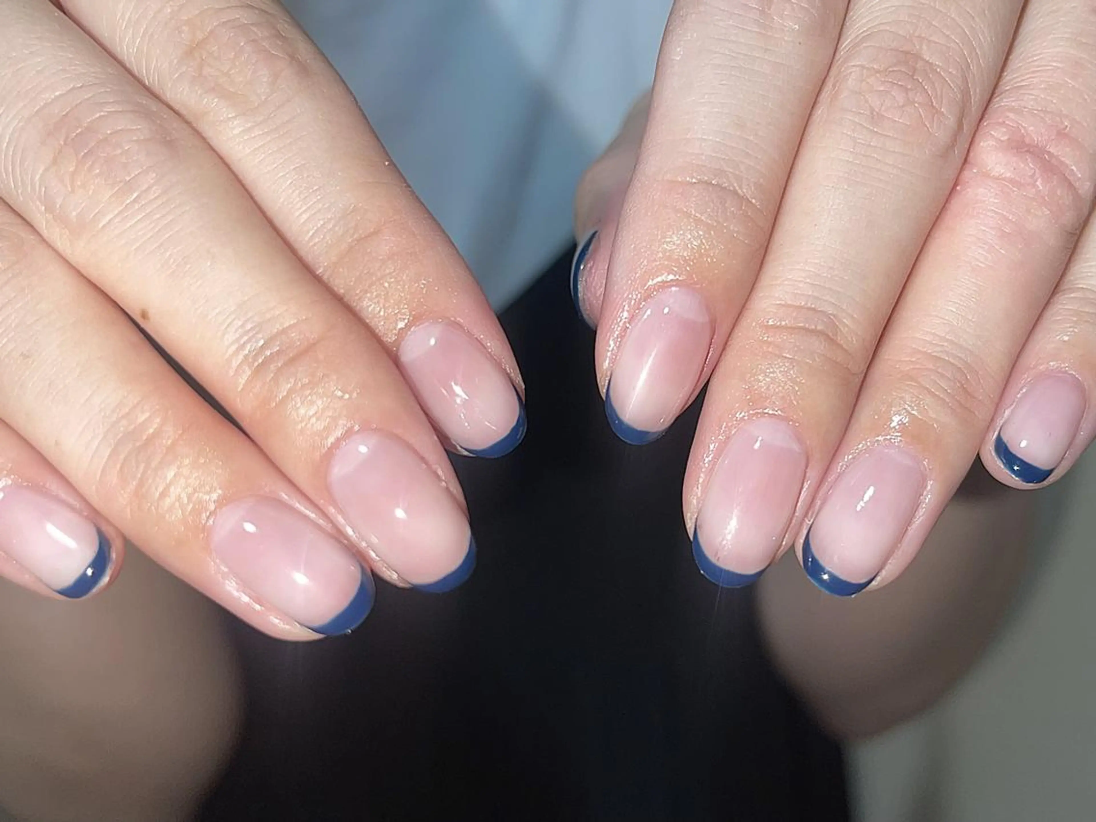 ネイル ki🍒🍒 ki ツルツルネイルのネイルデザイン