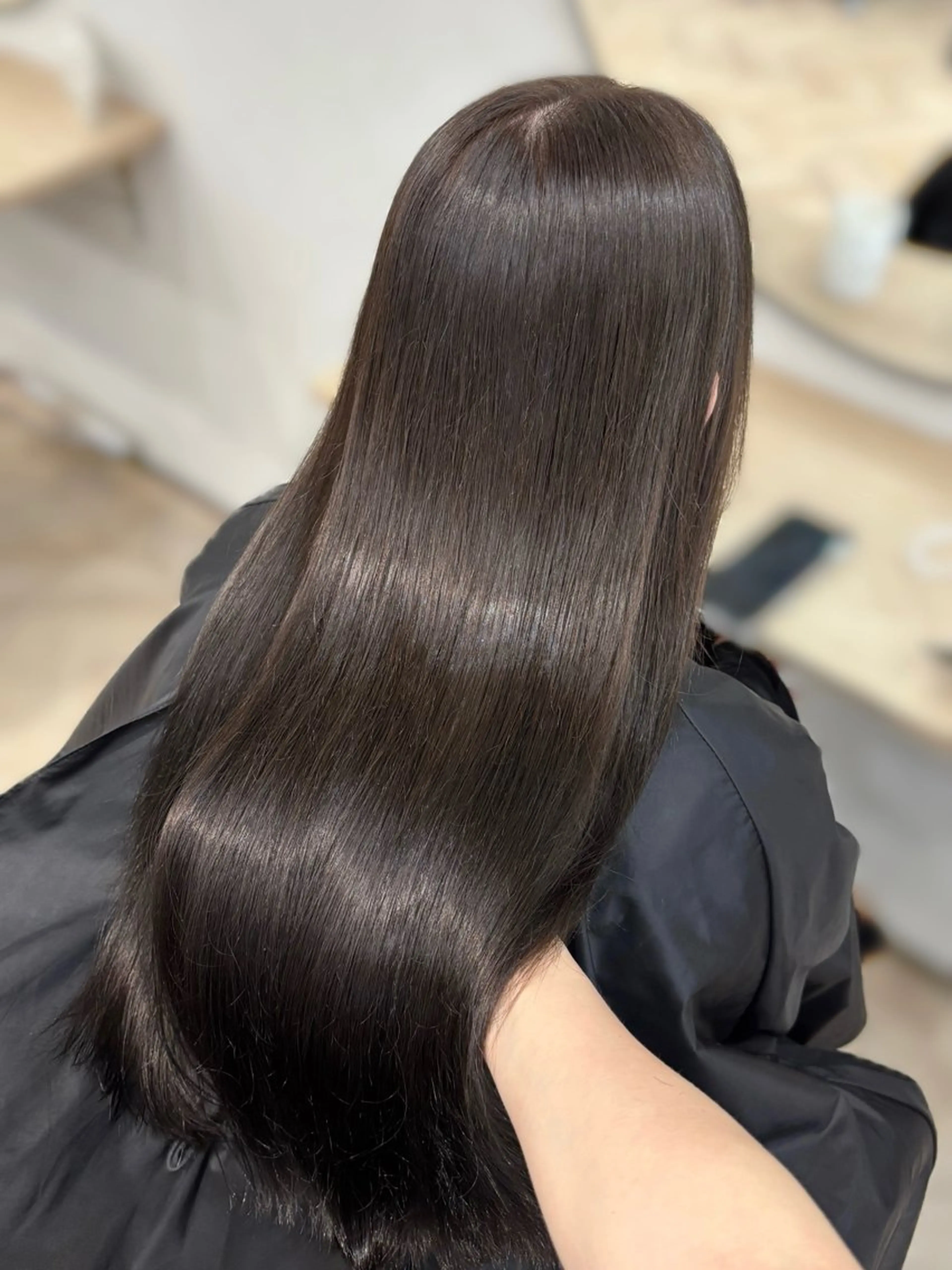 ロング カラー 透明感カラー カット ヘアカラー トリートメント 名駅/sHiHo/透 明感カラー✨🎀/のヘアスタイル