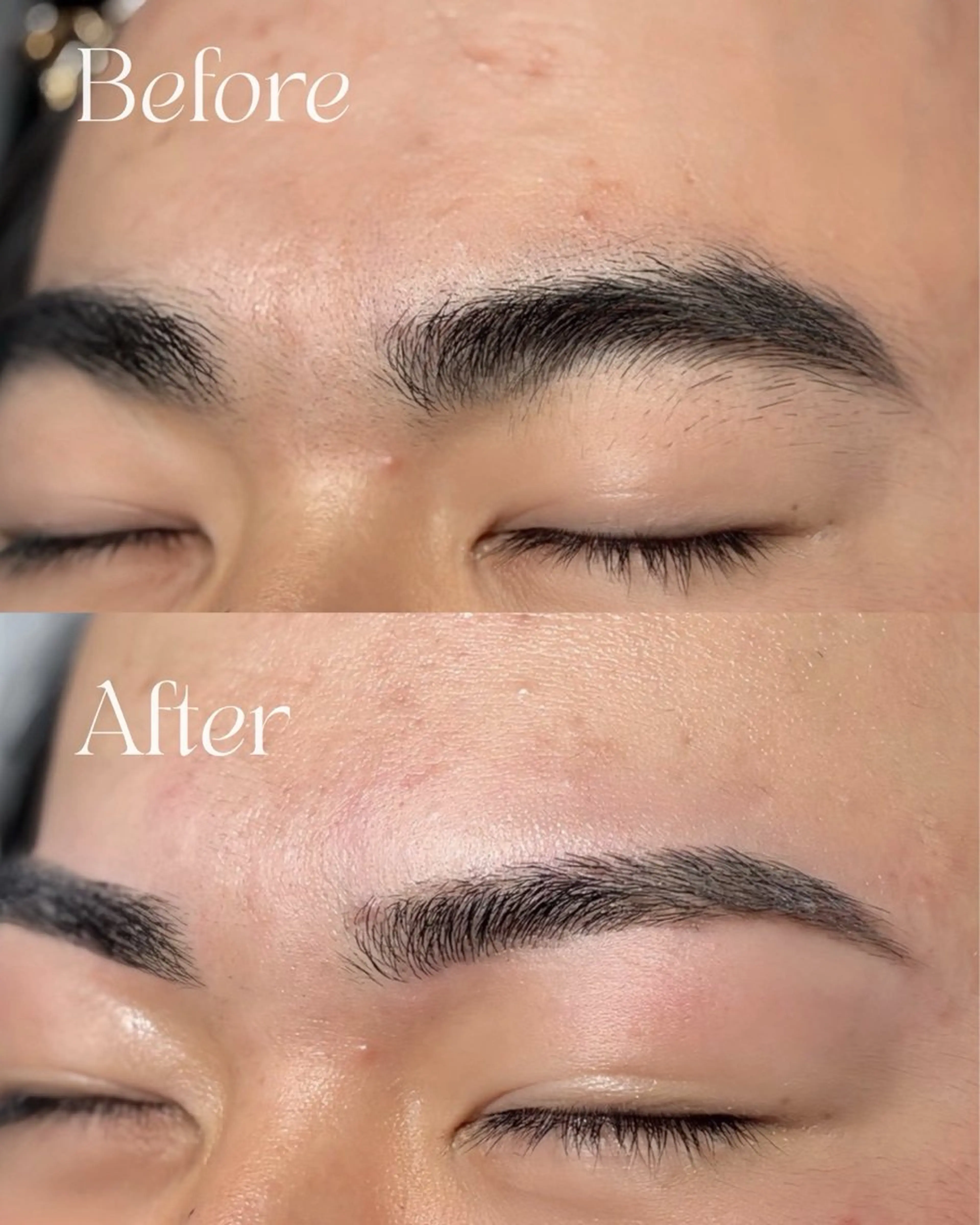 メンズ アイブロウ あらい りかのマツエク・マツパデザイン