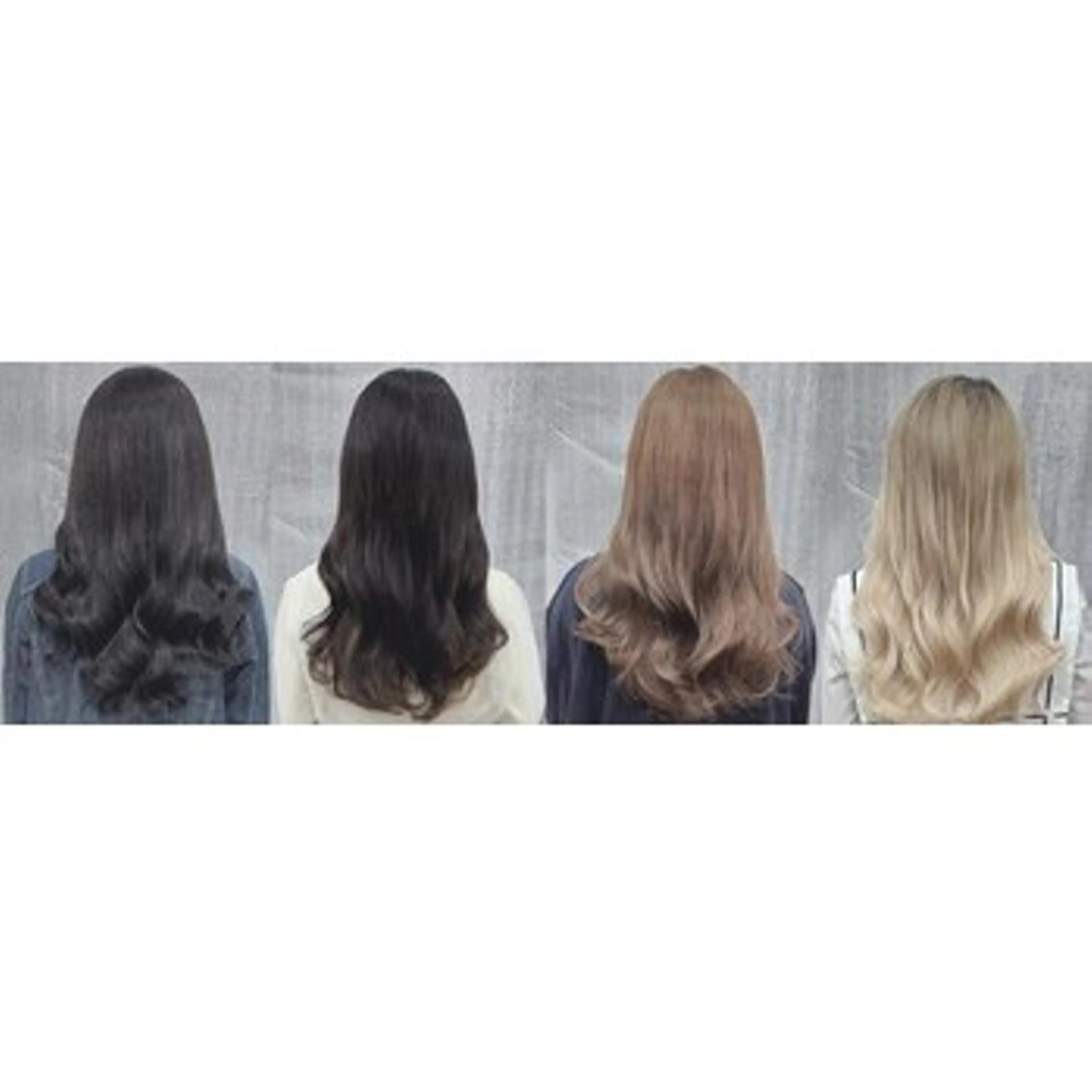 ロング カラー ヘアアレンジ シールエクステ バレイヤージュ ブリーチ ケアブリーチ ダブルカラー MISA ミサのヘアスタイル