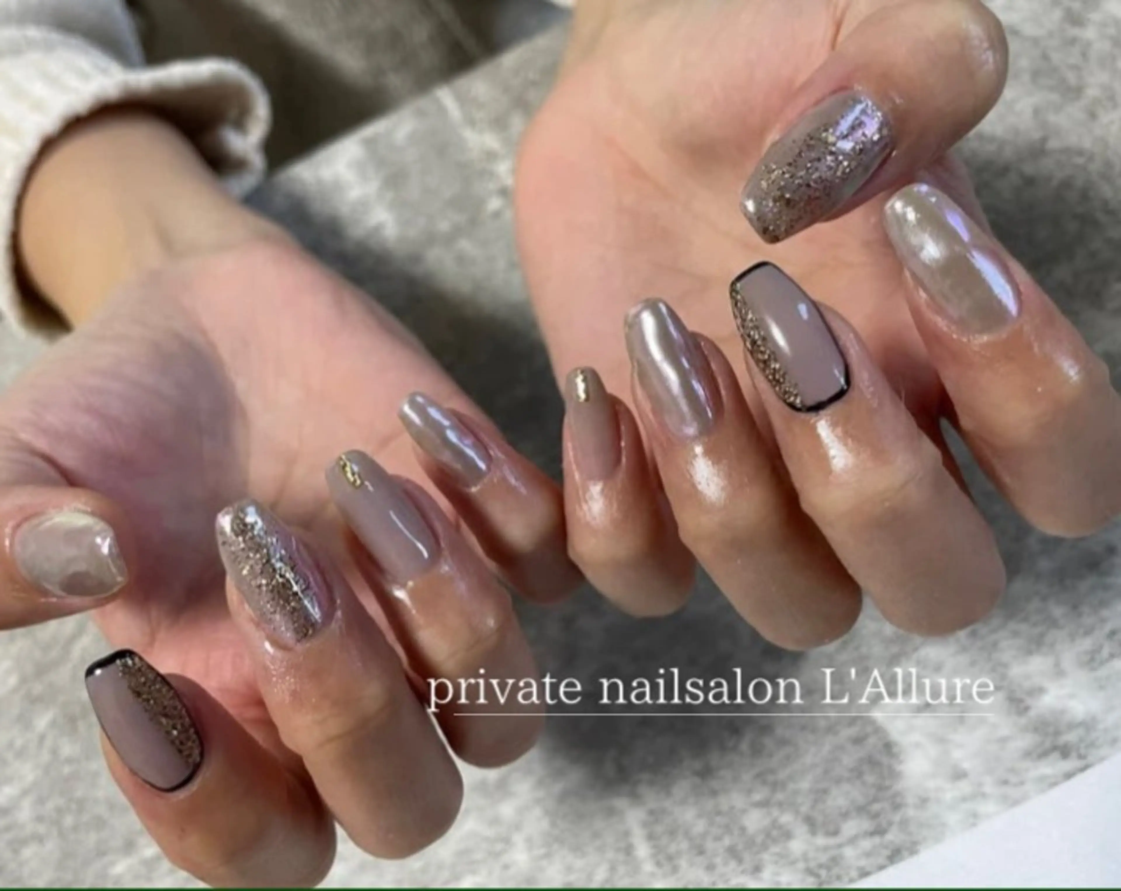 ネイル ハンドネイル nailsalon -L'Allure-のネイルデザイン