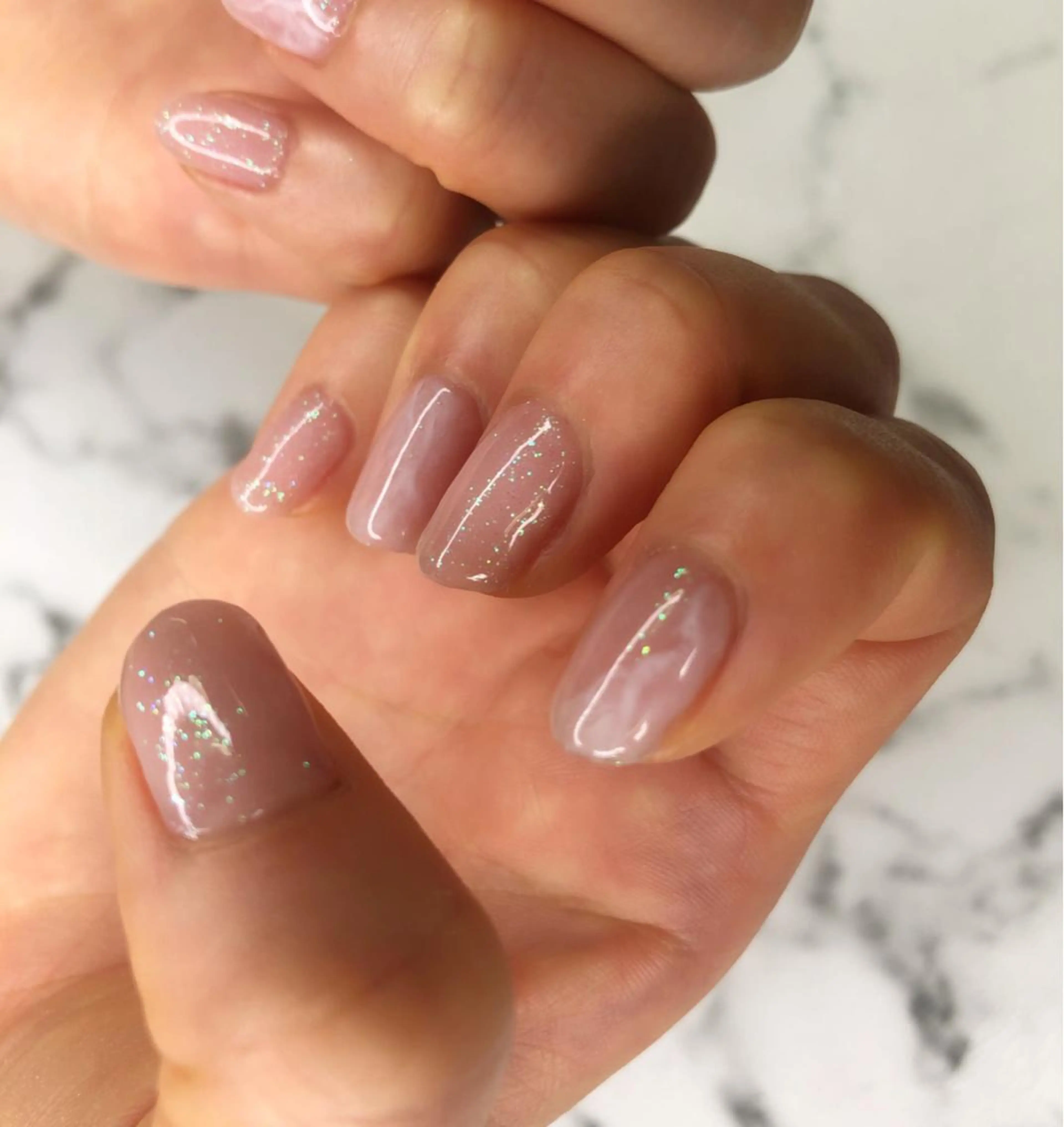 ネイル オフィスネイル シンプルネイル Asayama Ayamiのネイルデザイン