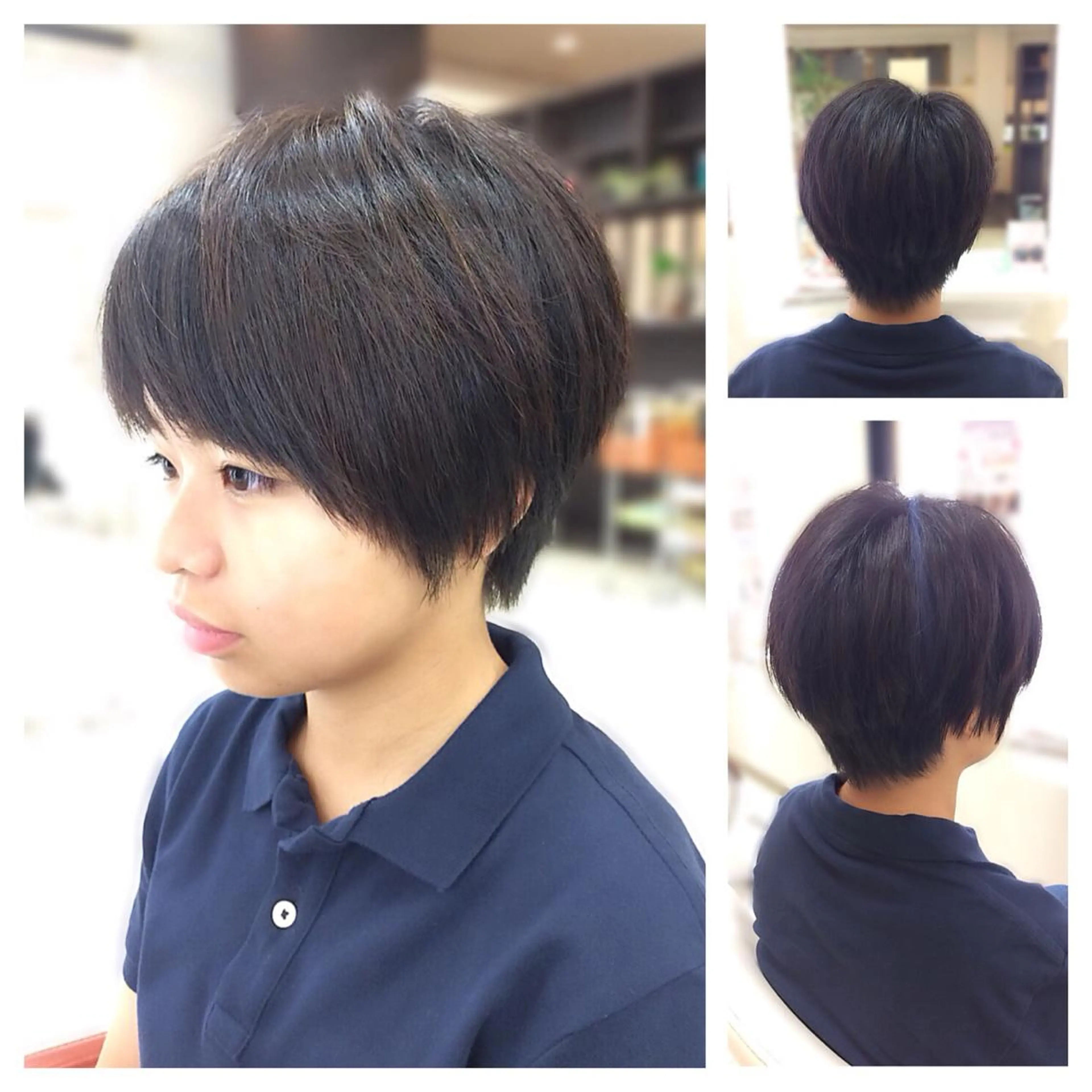 ショート ショートヘア いけだ ゆうのヘアスタイル