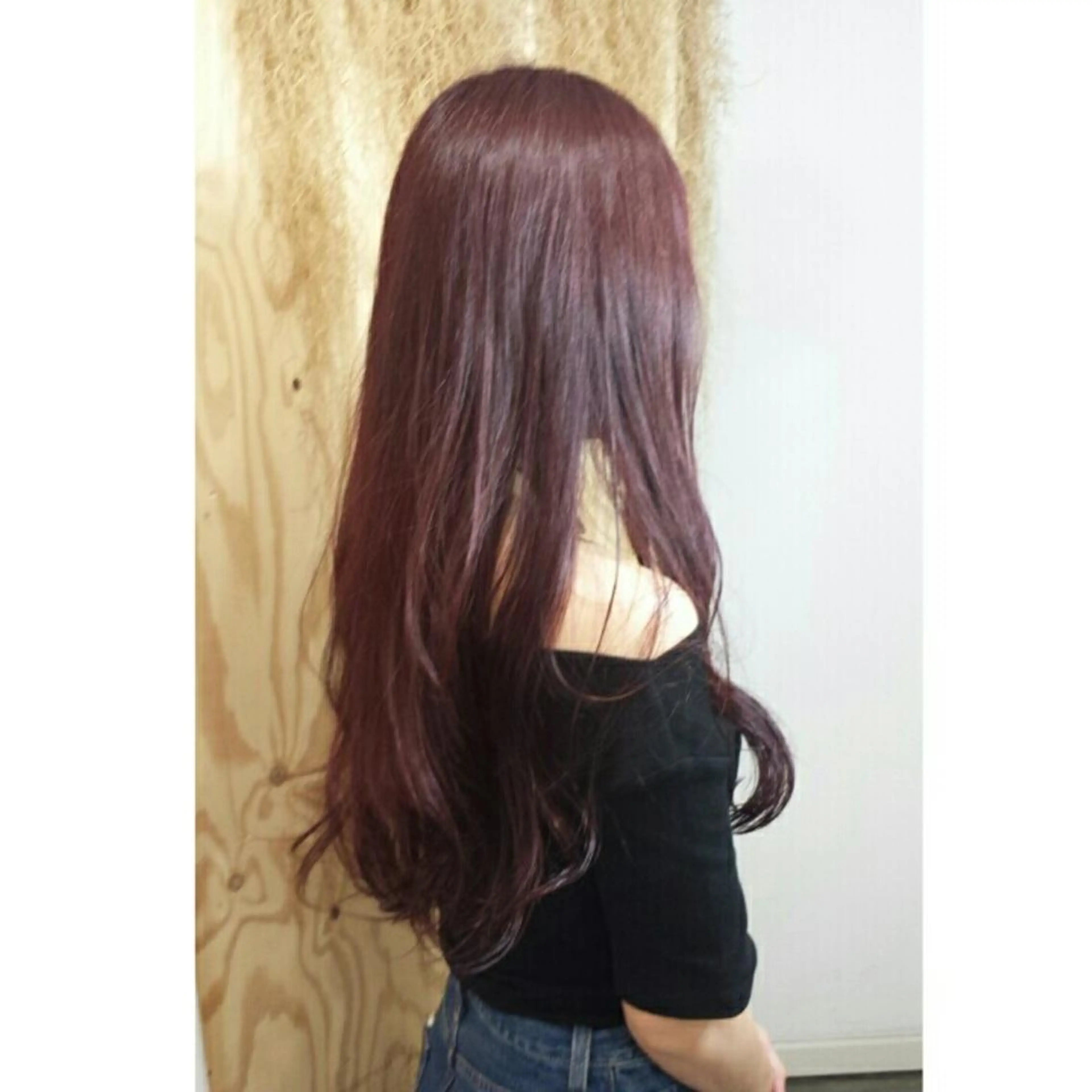 ロング カラー レッドカラー 🔳髪質改善🔳 岡本陽のヘアスタイル